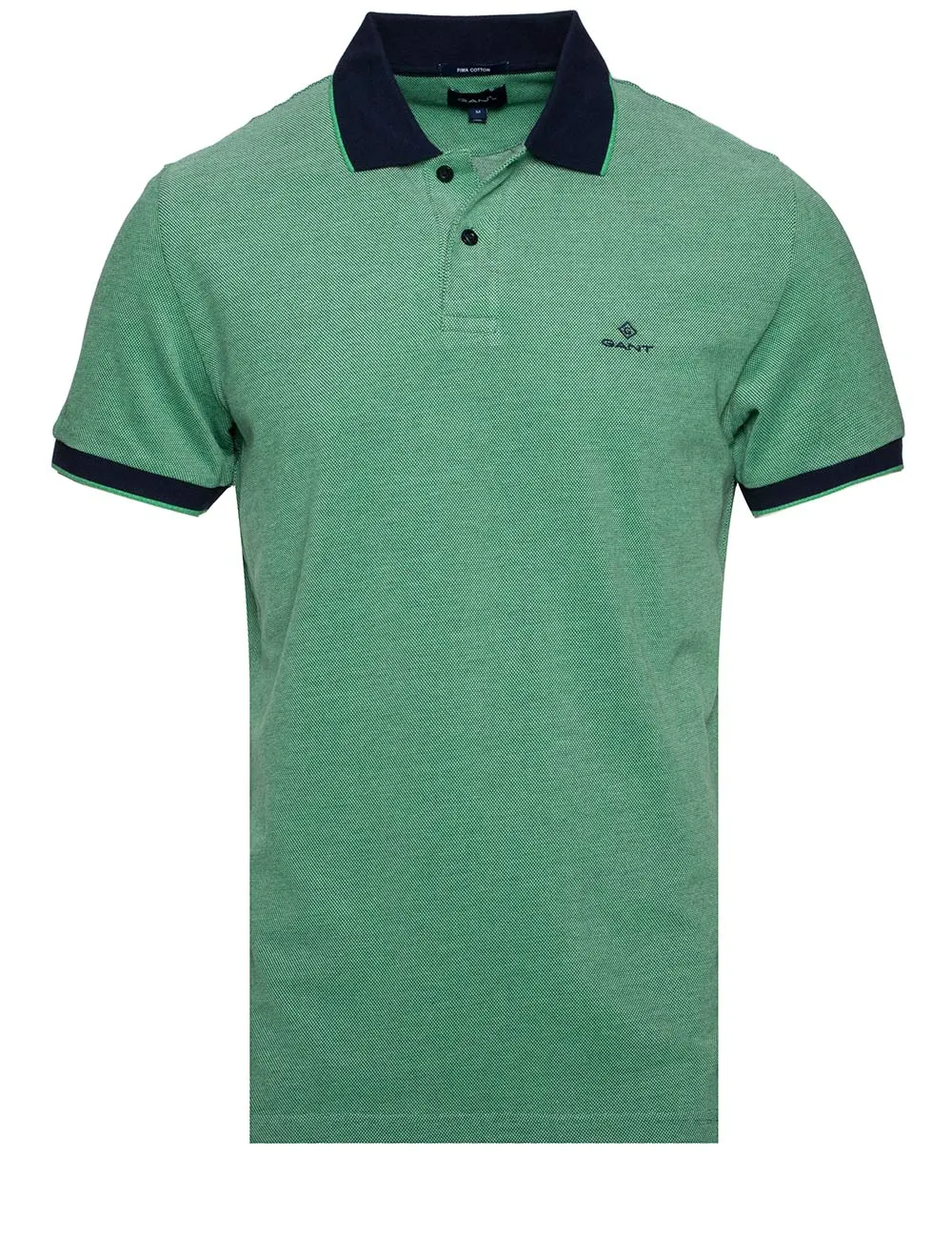 4-colour Oxford Pique Ss Rugger Grass Green