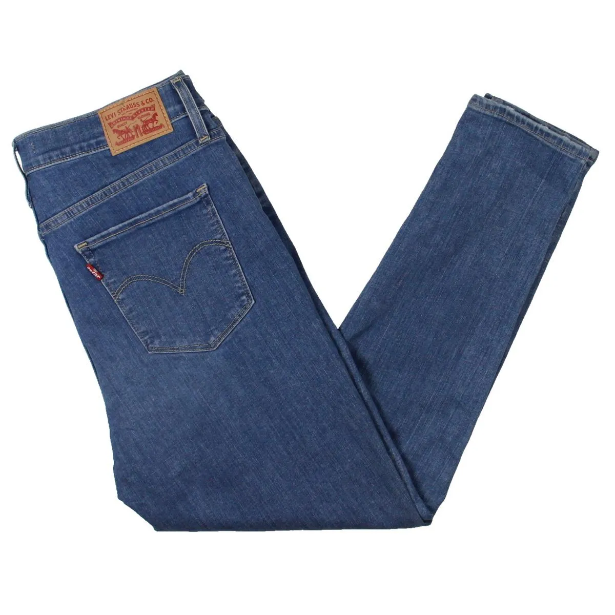 720 Womens Destroyed High Rise Skinny Crop Jeans