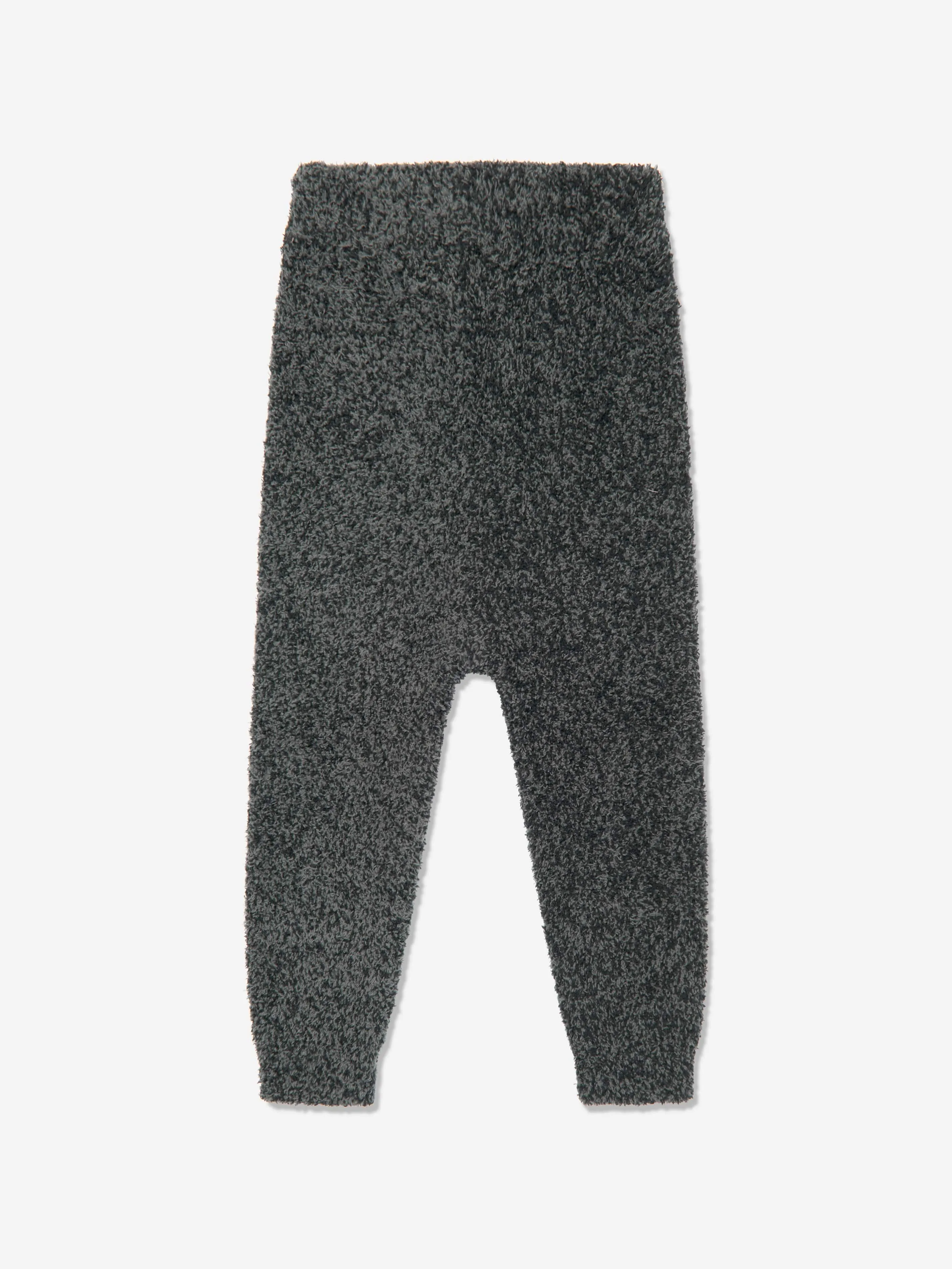 7AM Enfant Baby Fuzzy Leggings in Black