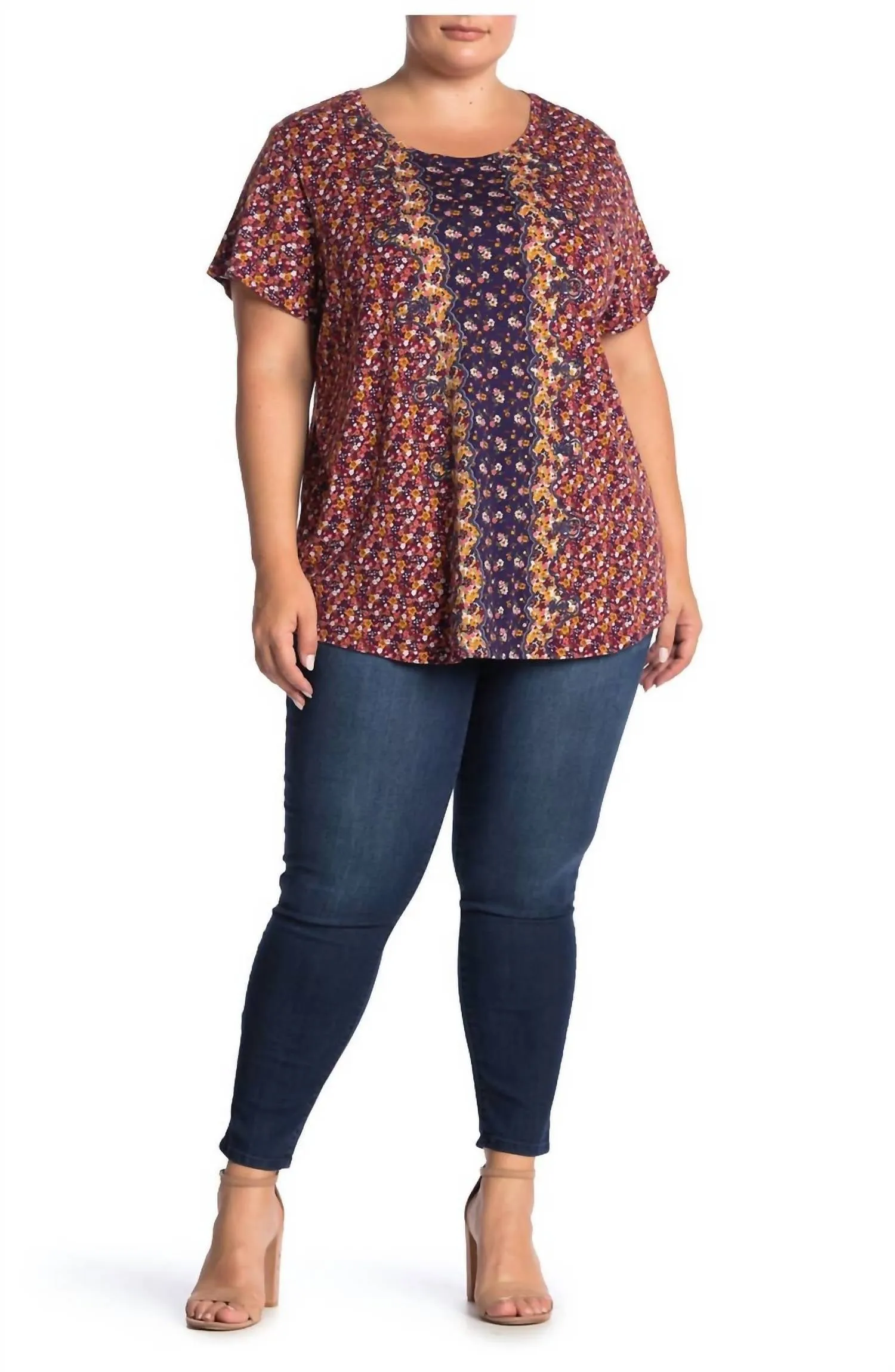 Ab Tech Ankle Crop Jean In Indigo