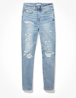 AE77 Premium Mom Jean