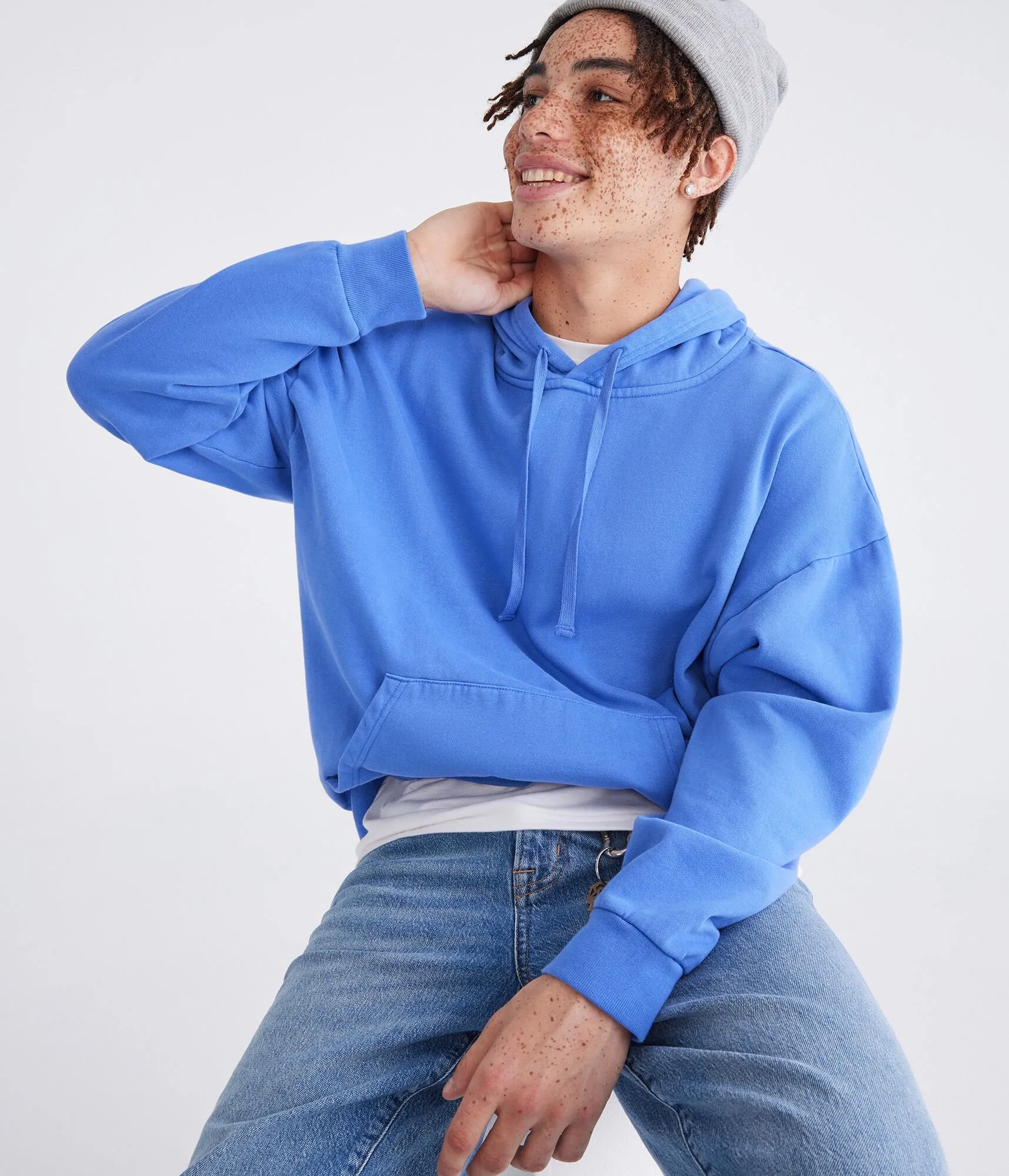 Aeropostale Cloud Soft Washed Pullover Hoodie
