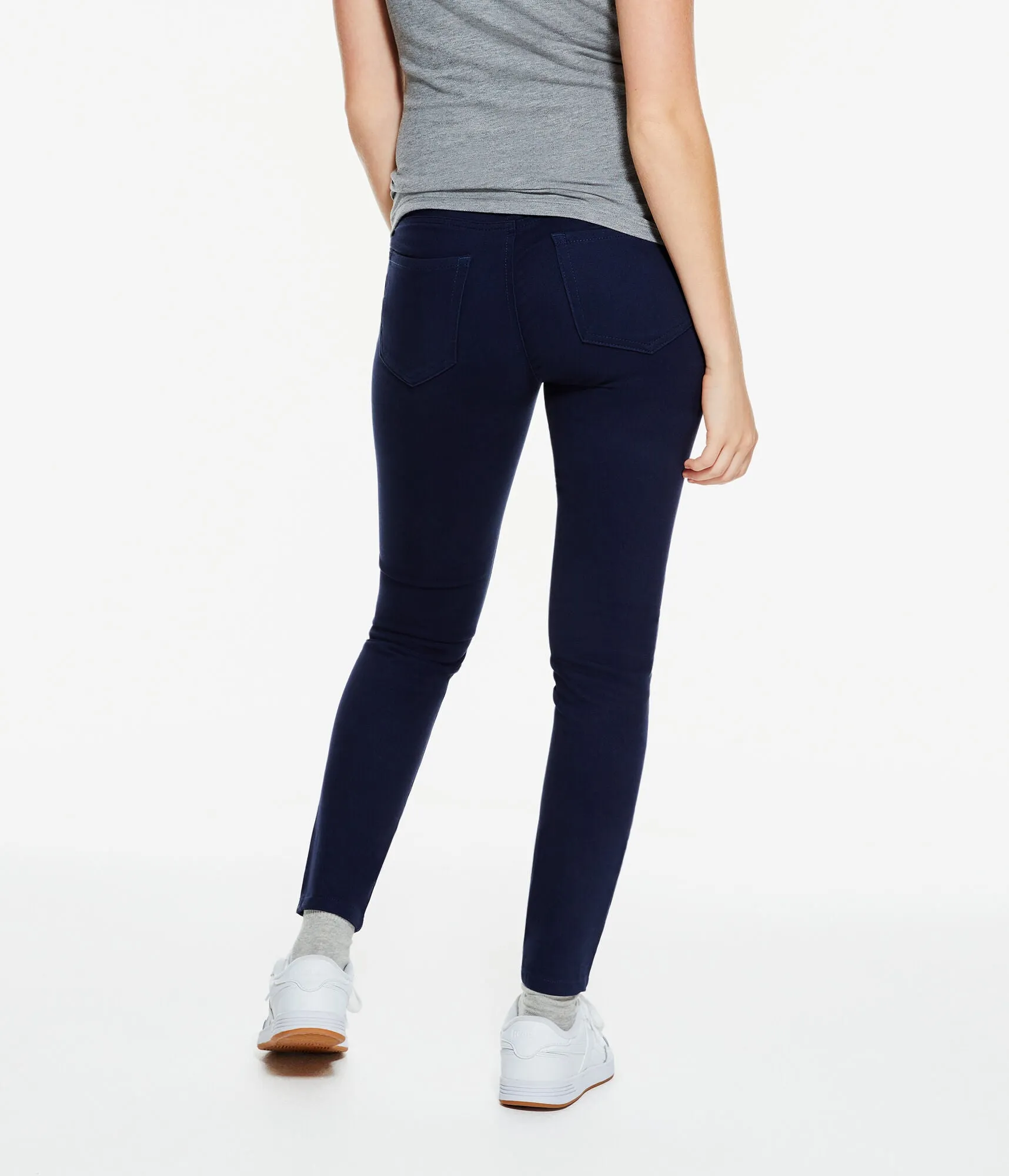 Aeropostale Women's Seriously Stretchy High-Waisted Solid Uniform Jegging