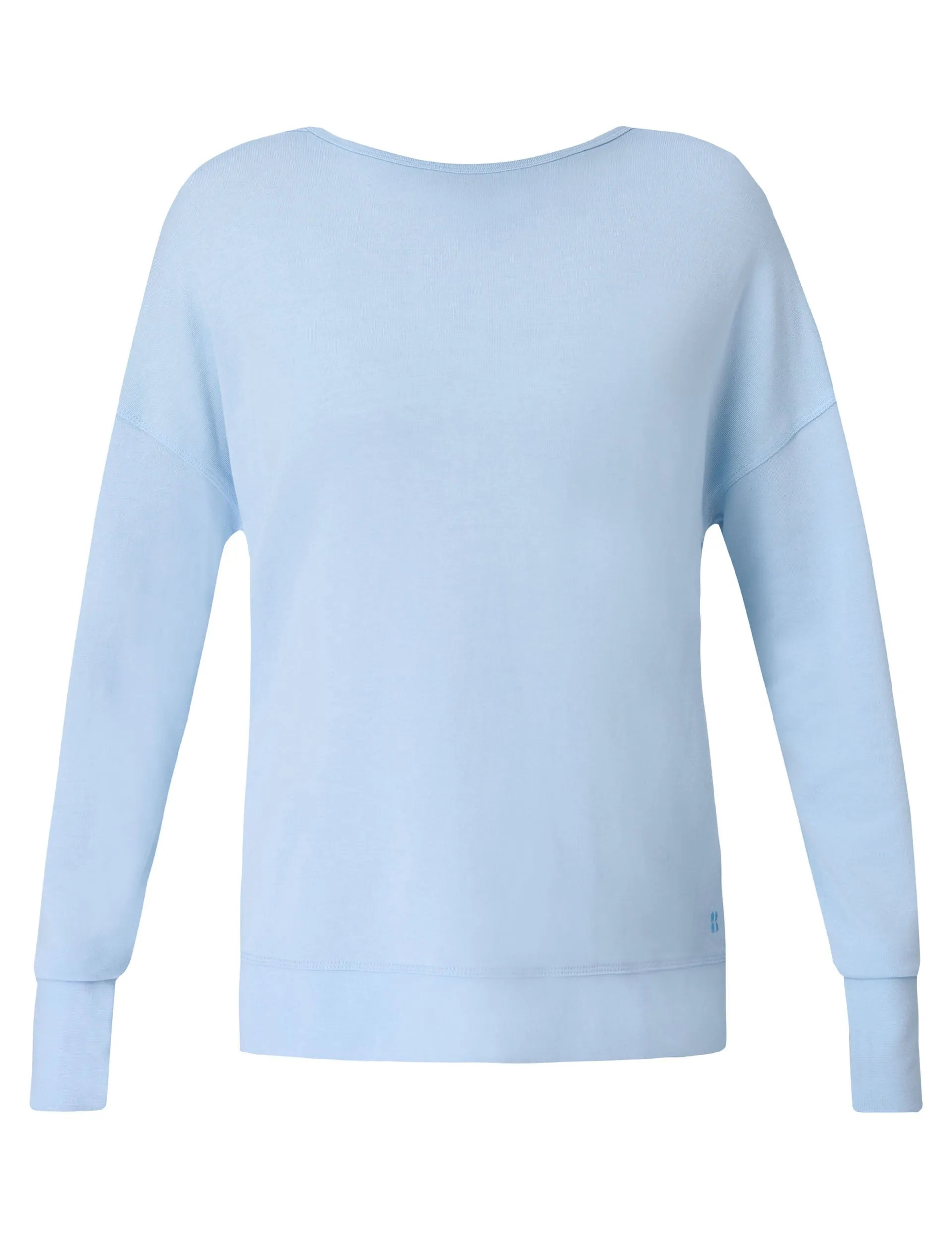 After Class Cross Back Sweatshirt - Breeze Blue