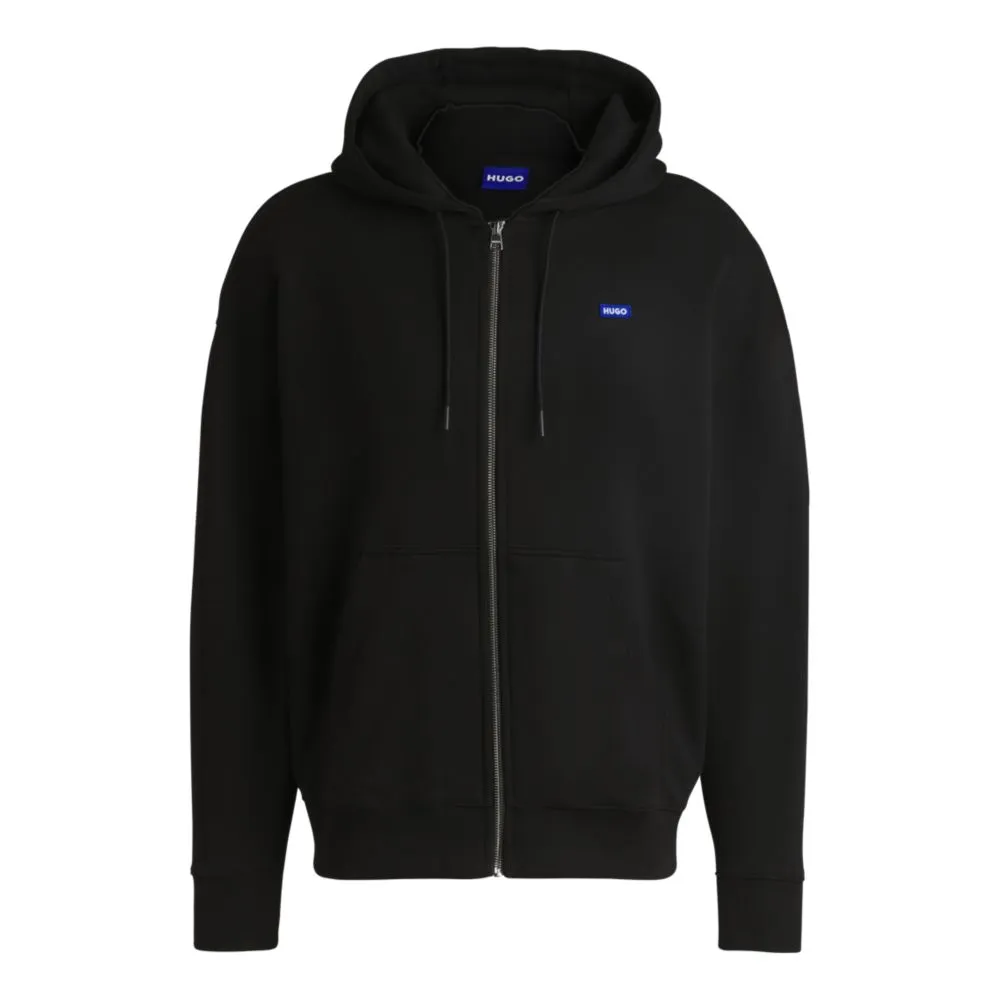 All-gender relaxed-fit hoodie in cotton terry
