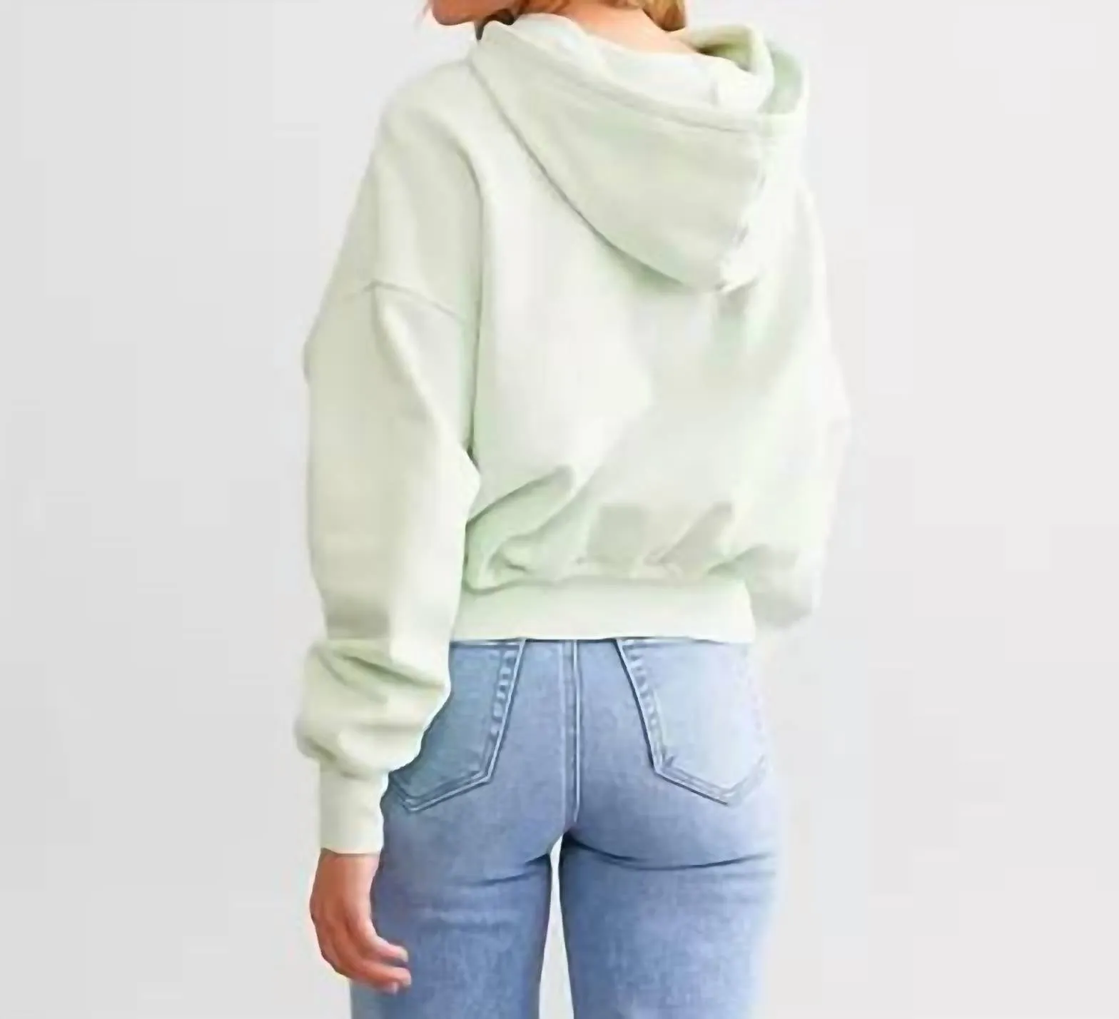 All Time Fleece Hoodie In Sweet Mint