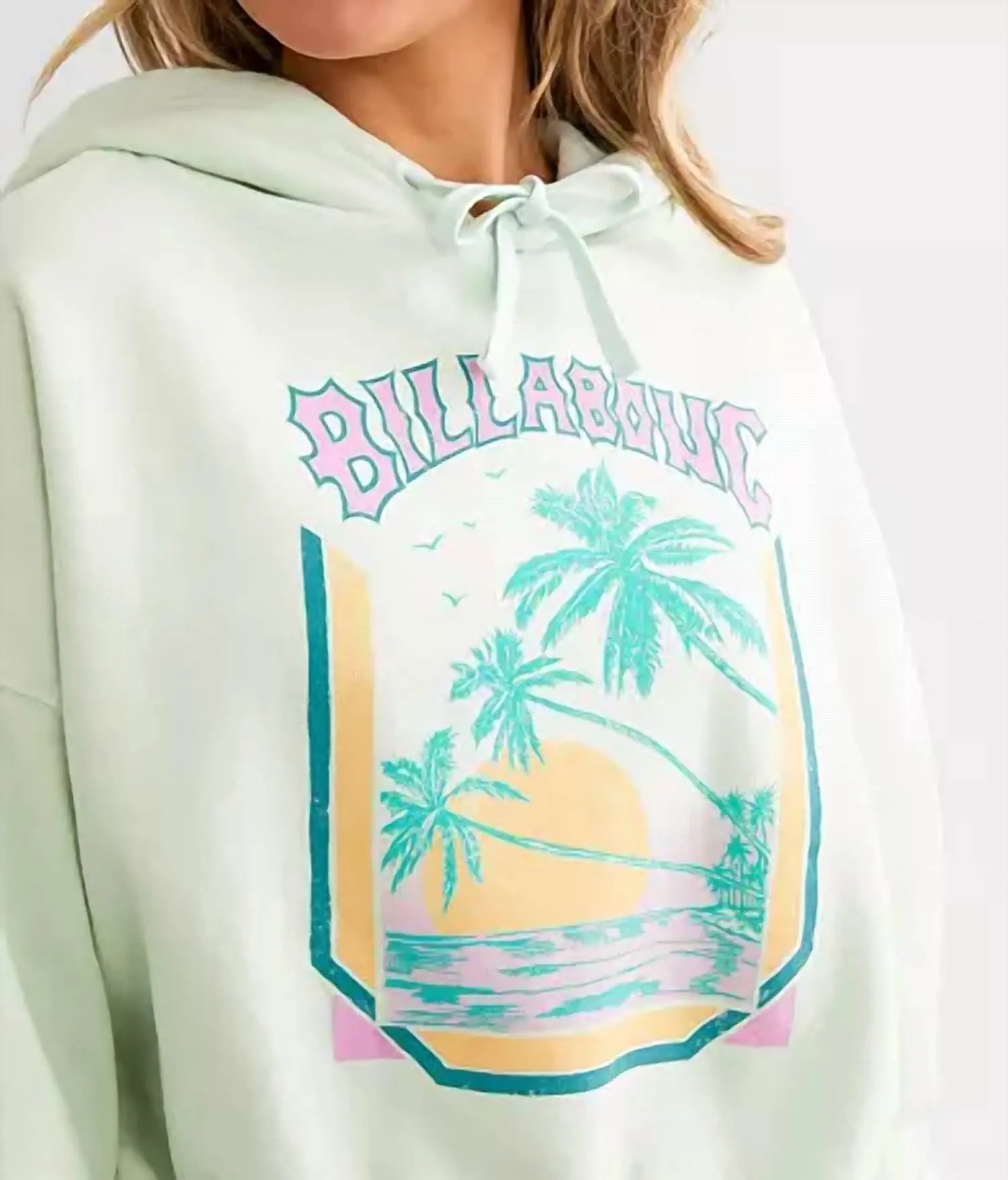 All Time Fleece Hoodie In Sweet Mint