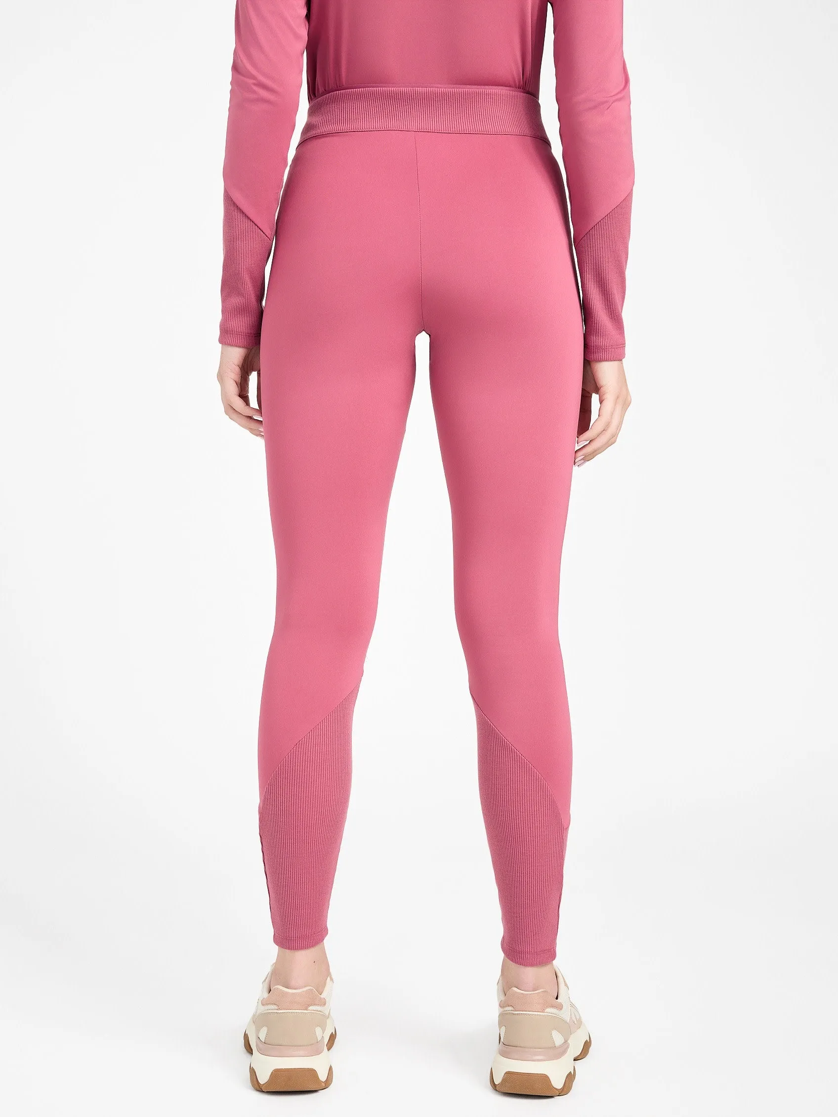 Anais Ribbed Panel Leggings
