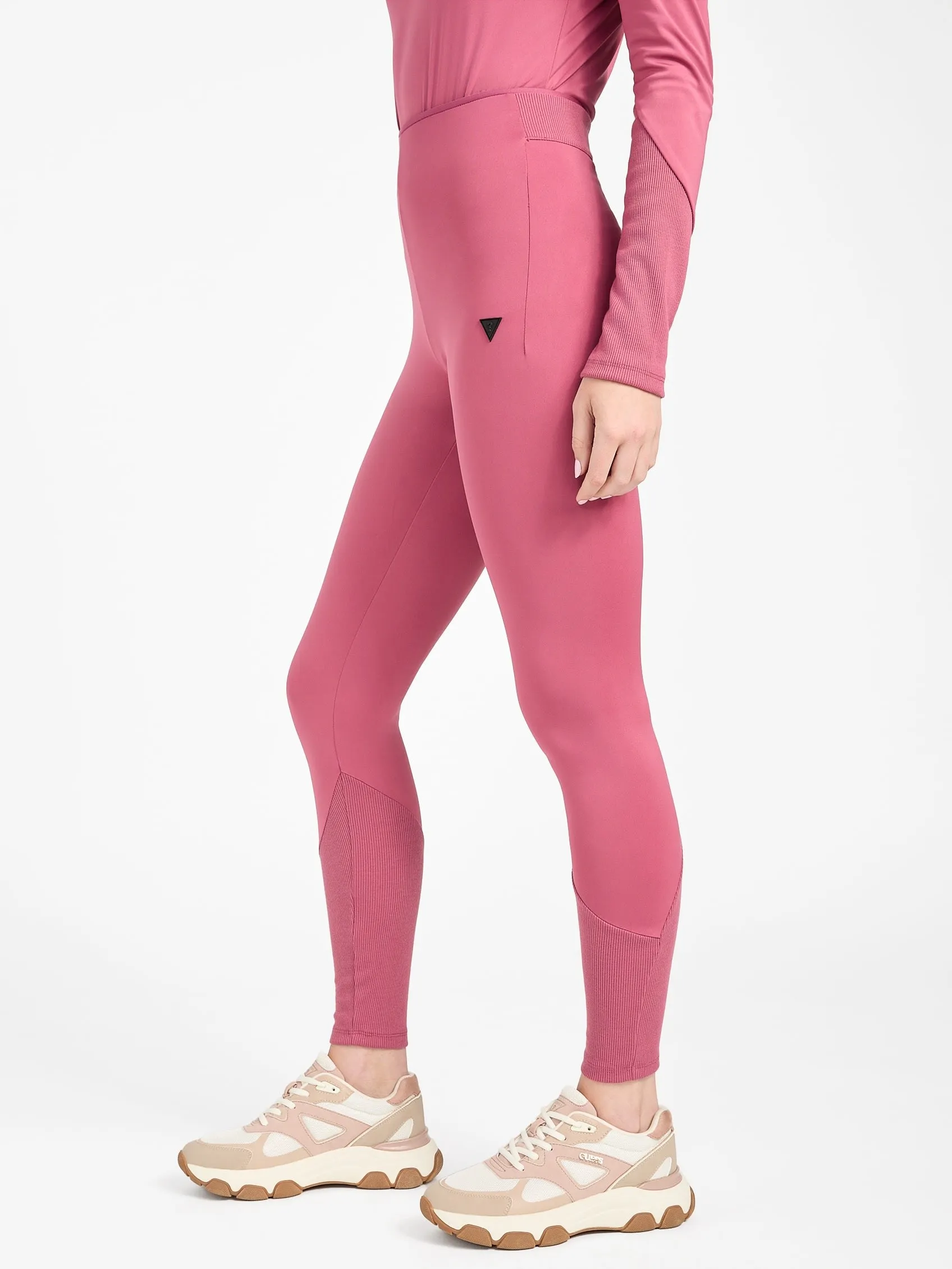 Anais Ribbed Panel Leggings