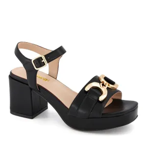 Andrea High Heel Ankle Strap Sandal