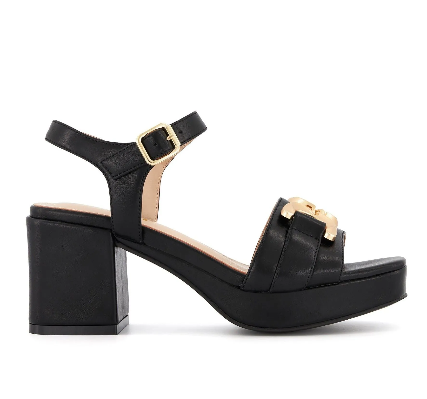 Andrea High Heel Ankle Strap Sandal