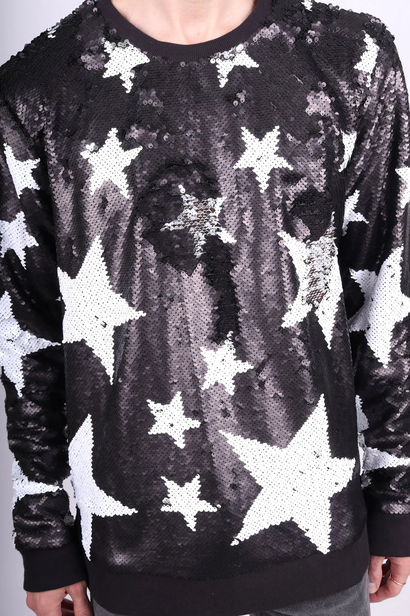 Any Old Iron Men's Sparkle Star Sweatshirt