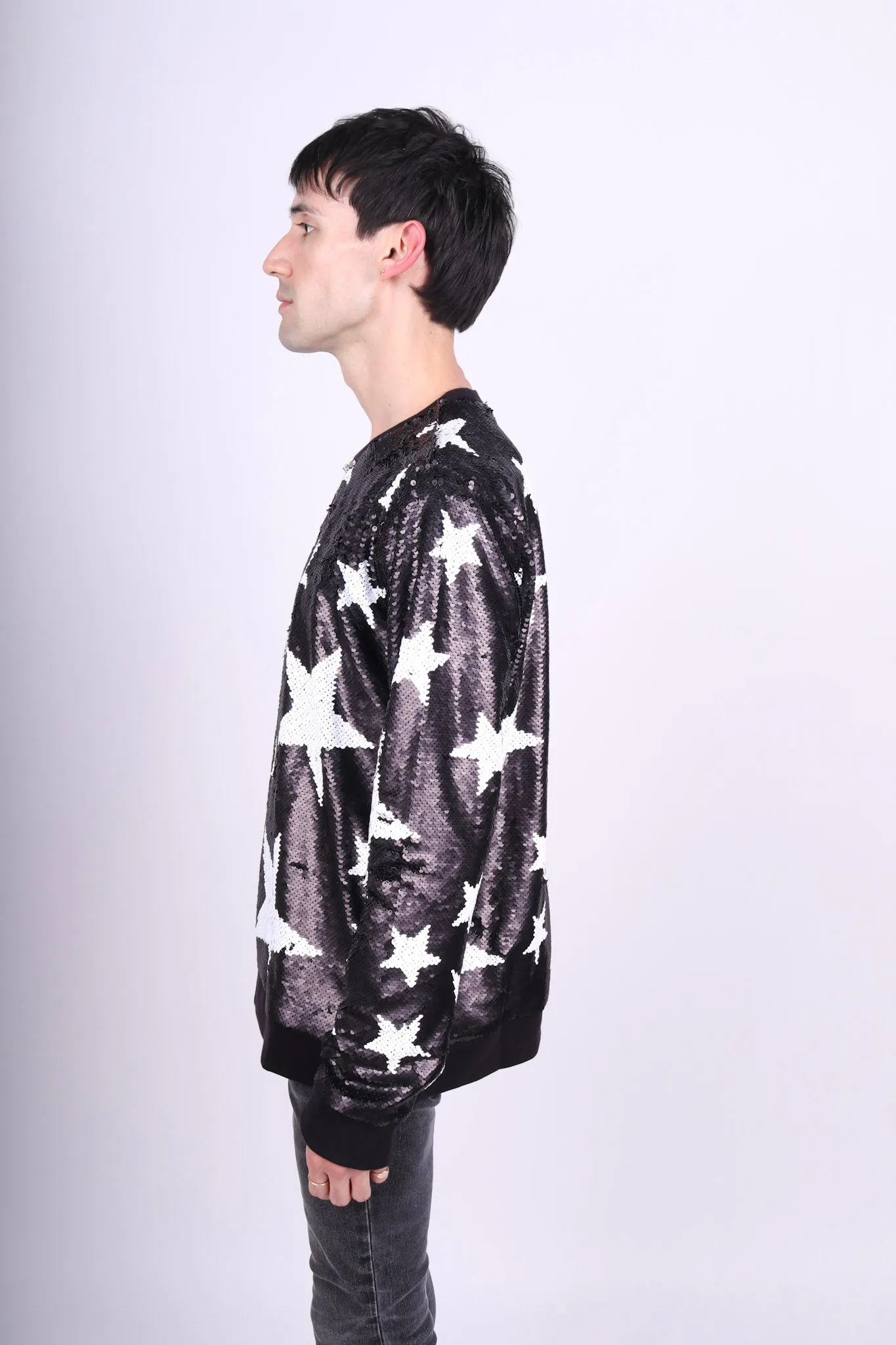 Any Old Iron Men's Sparkle Star Sweatshirt