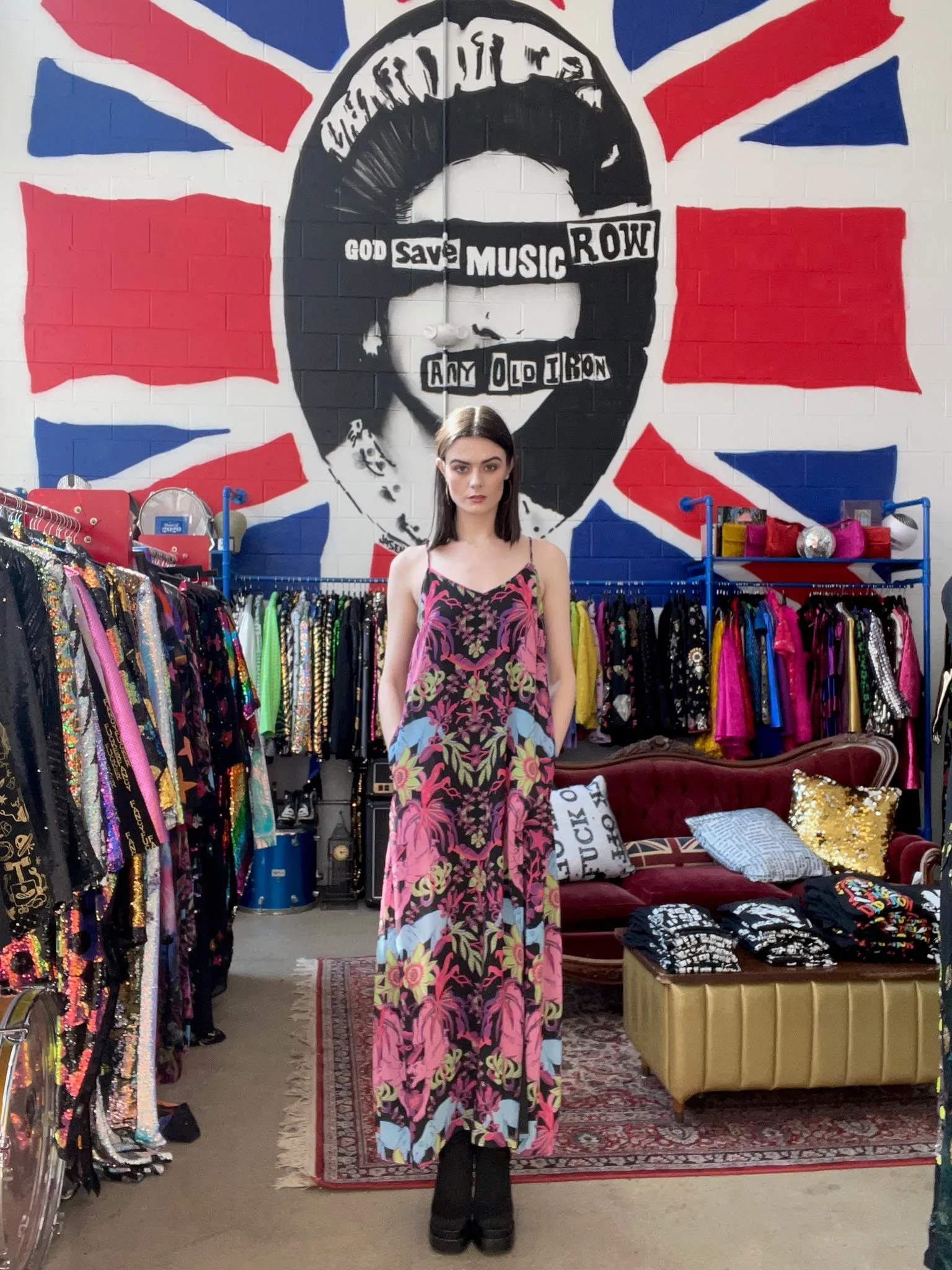 Any Old Iron Return of the Blue Panther Dress