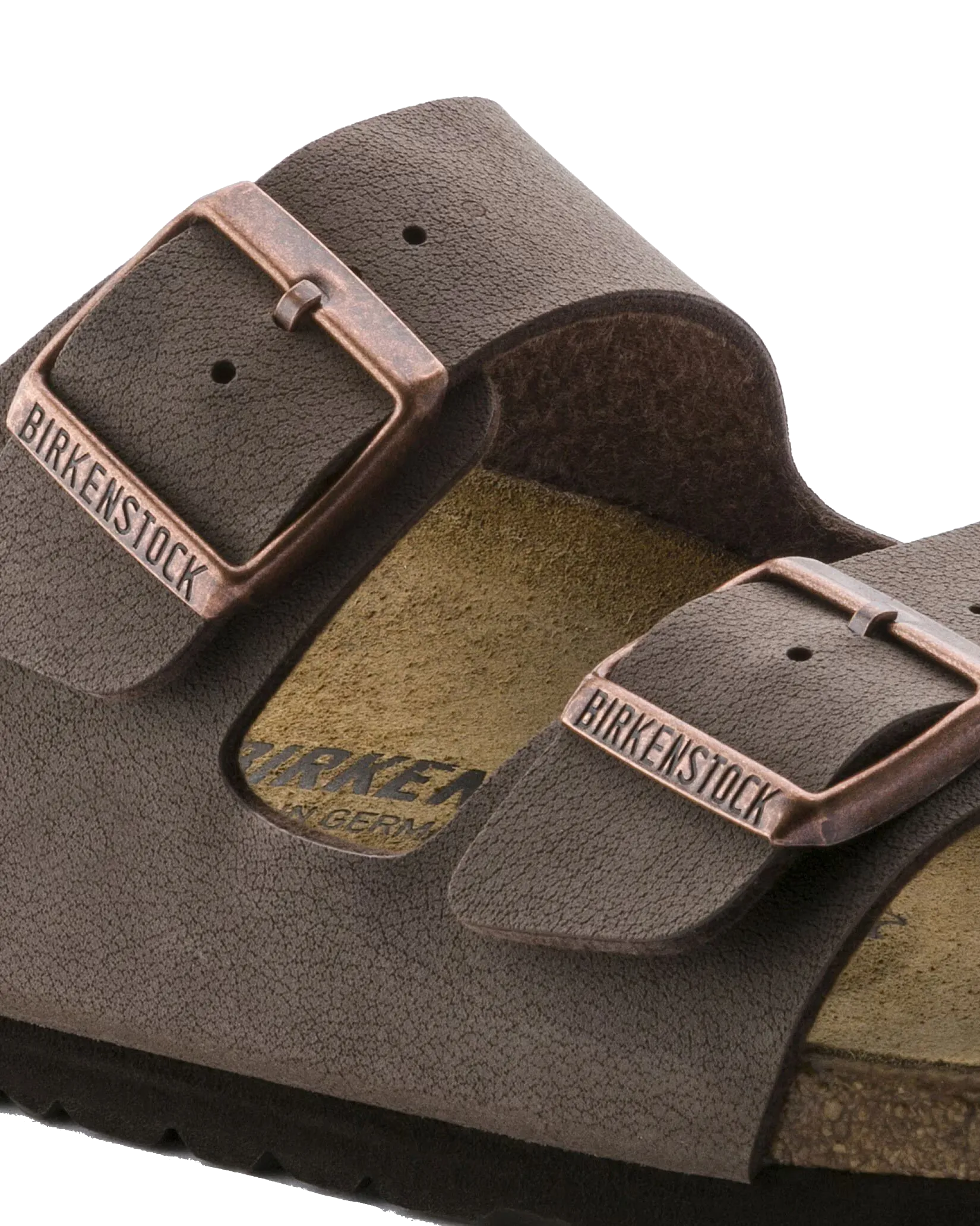Arizona Birko Flor Sandals in Mocha