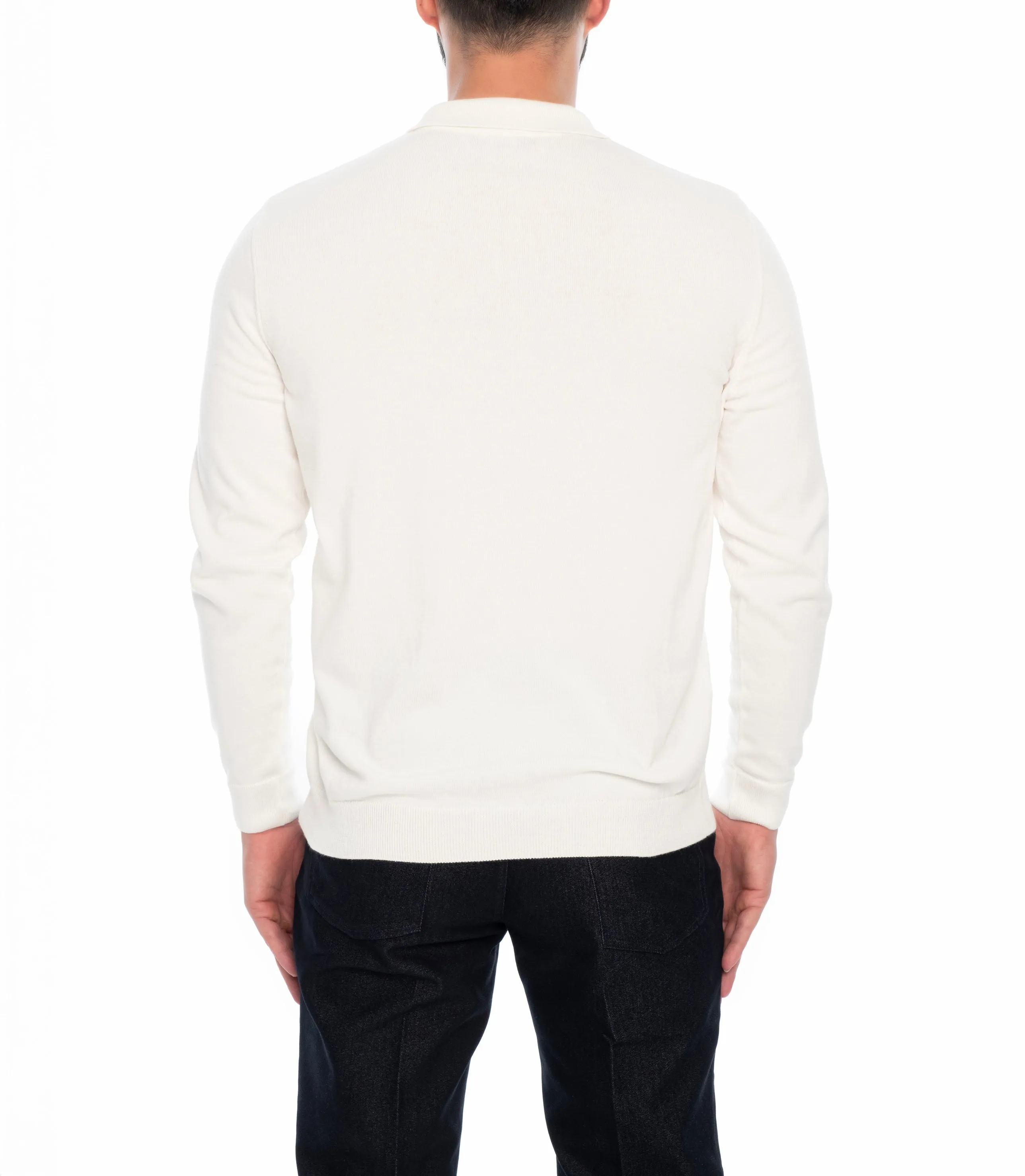 AUBURN POLO SWEATER