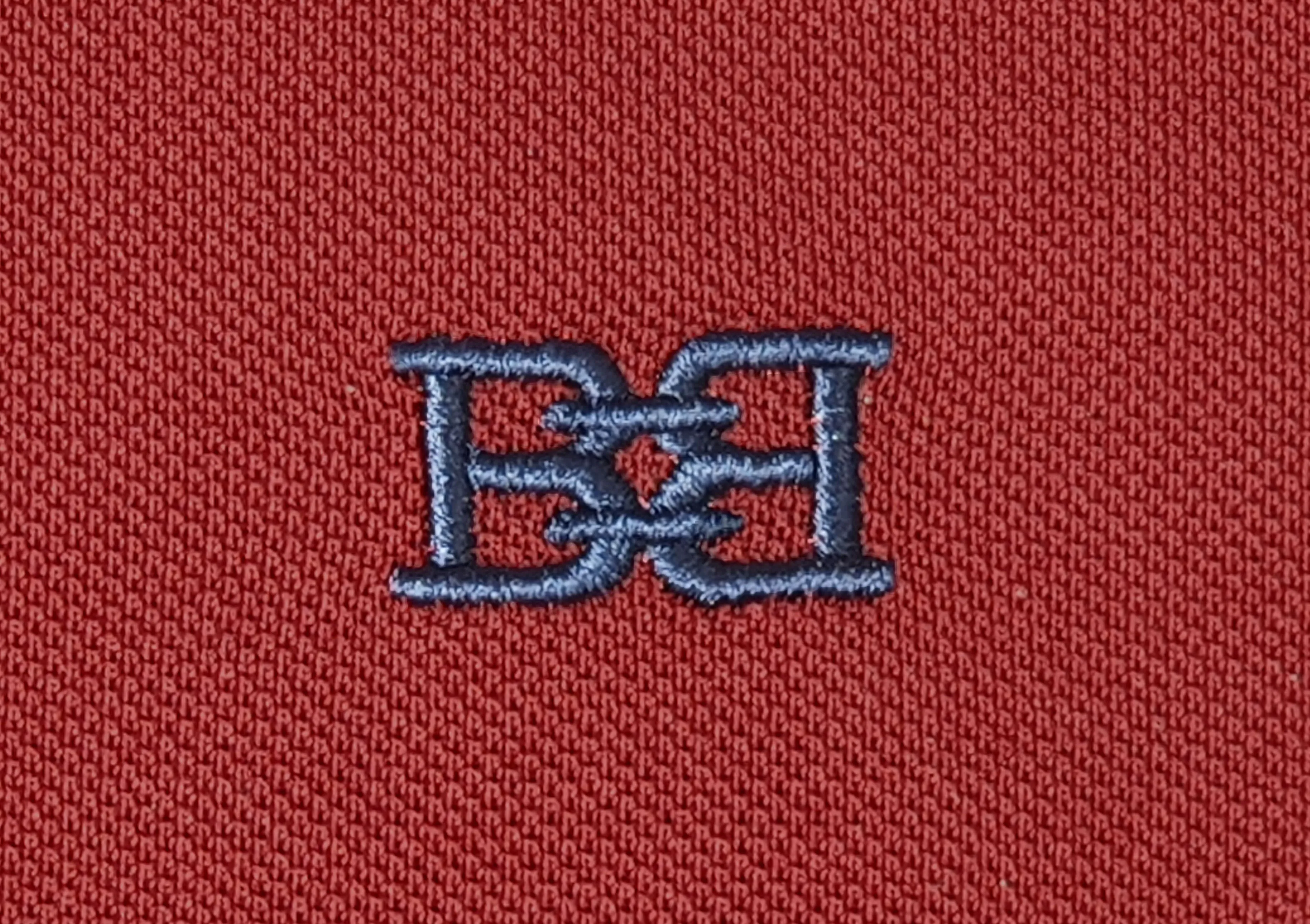 Bally 6240247 Men's Red Cotton Polo Shirt Size 3XL
