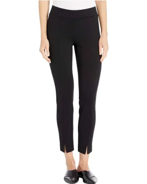 Basic Legging With Front Slit In Black