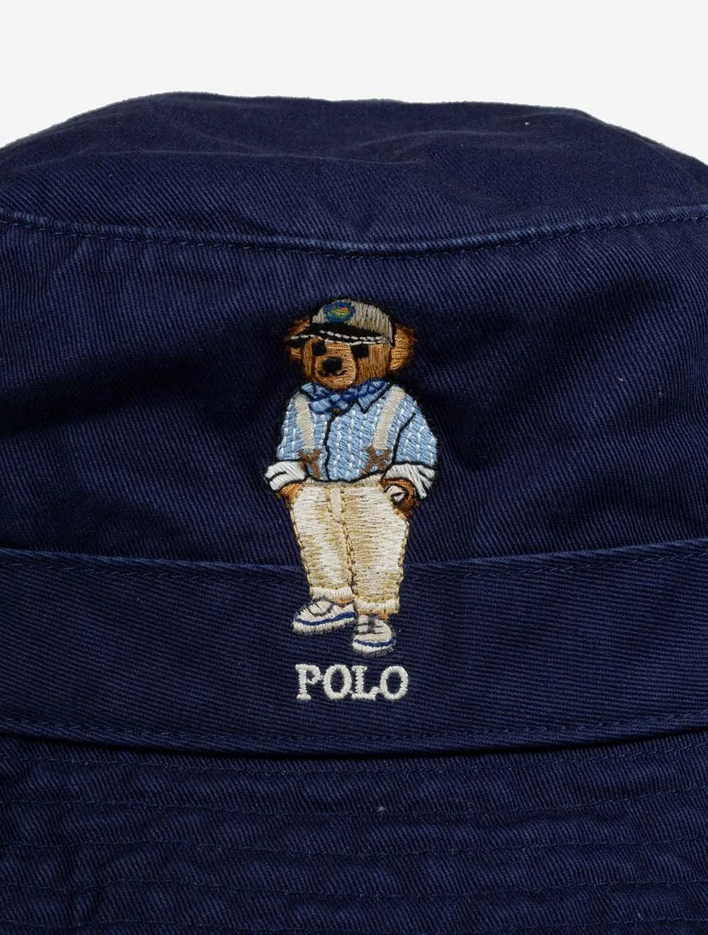 Bear Bucket Hat Cruise Navy