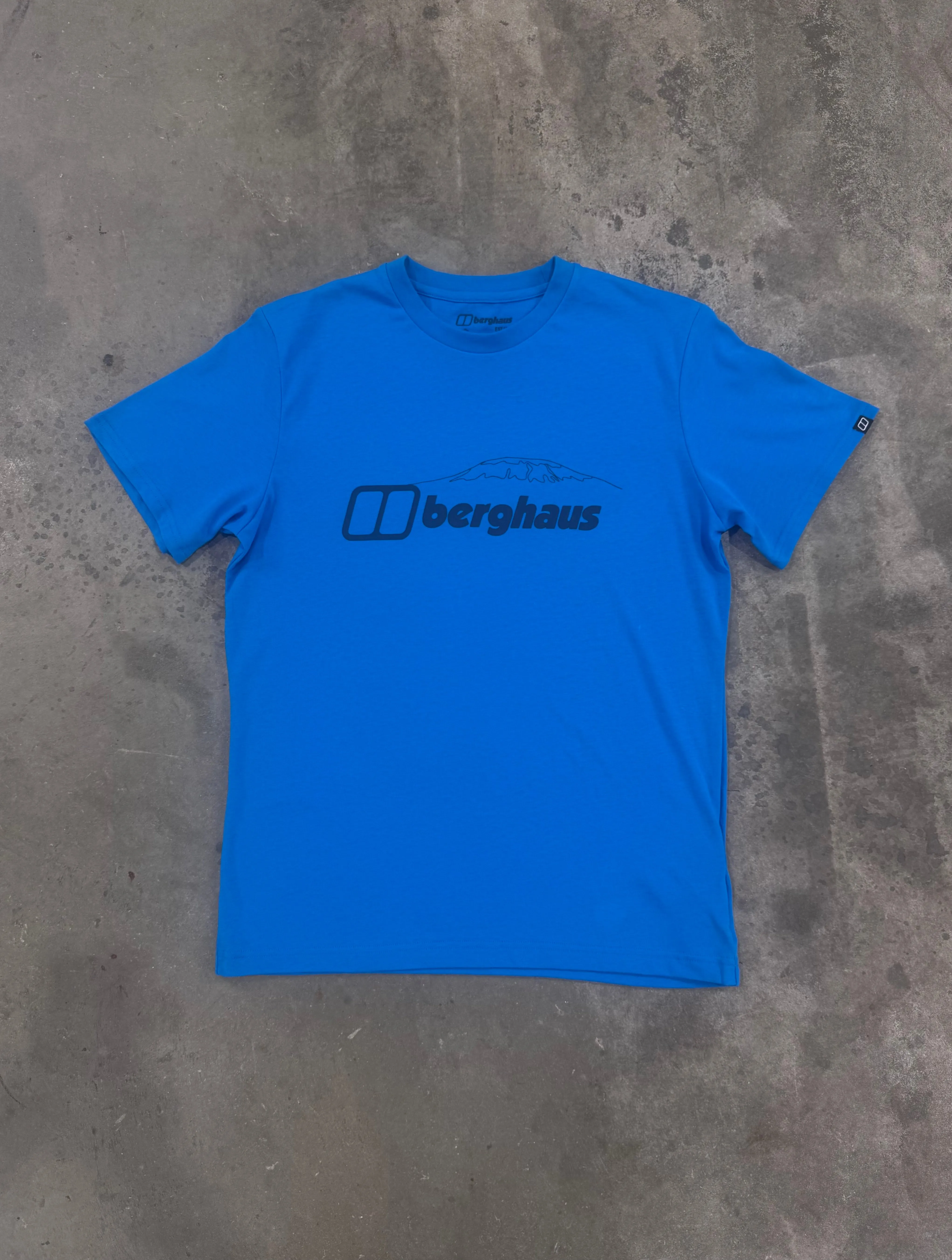 Berghaus Mountain Checklist T Shirt - Blue