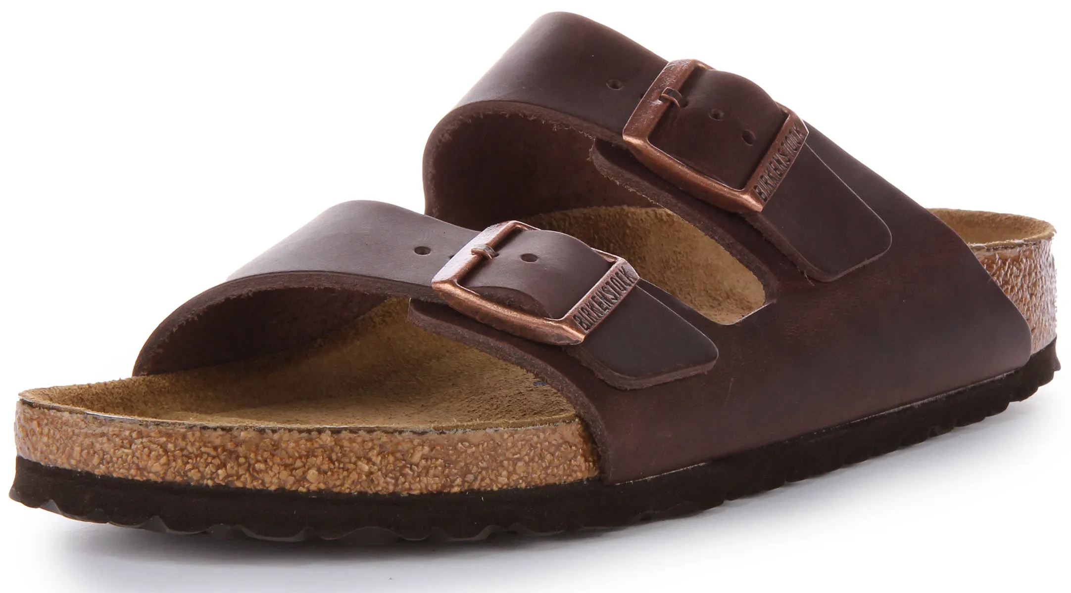 Birkenstock Arizona Bs In Brown | Narrow Fit Shoes Birkenstock
