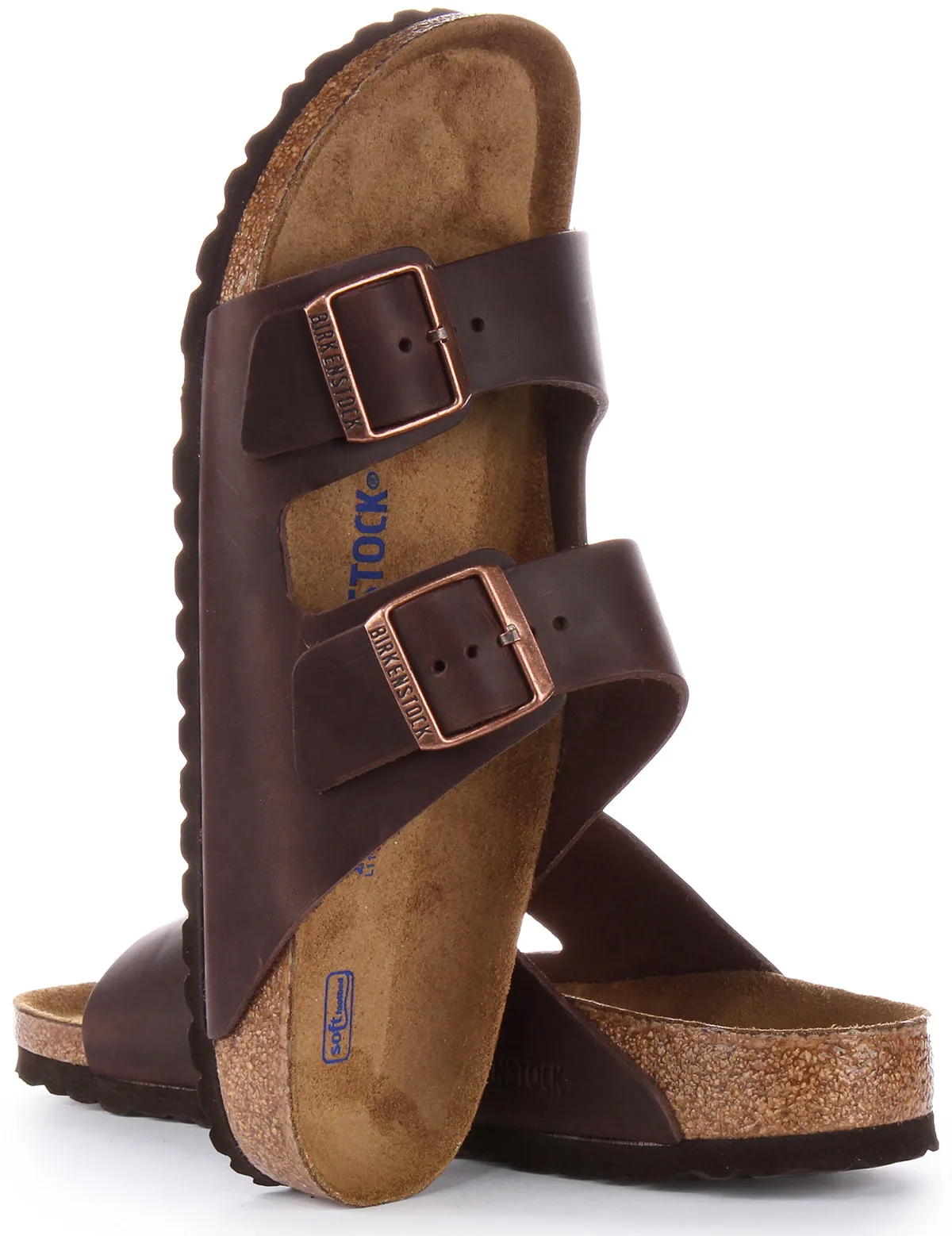 Birkenstock Arizona Bs In Brown | Narrow Fit Shoes Birkenstock