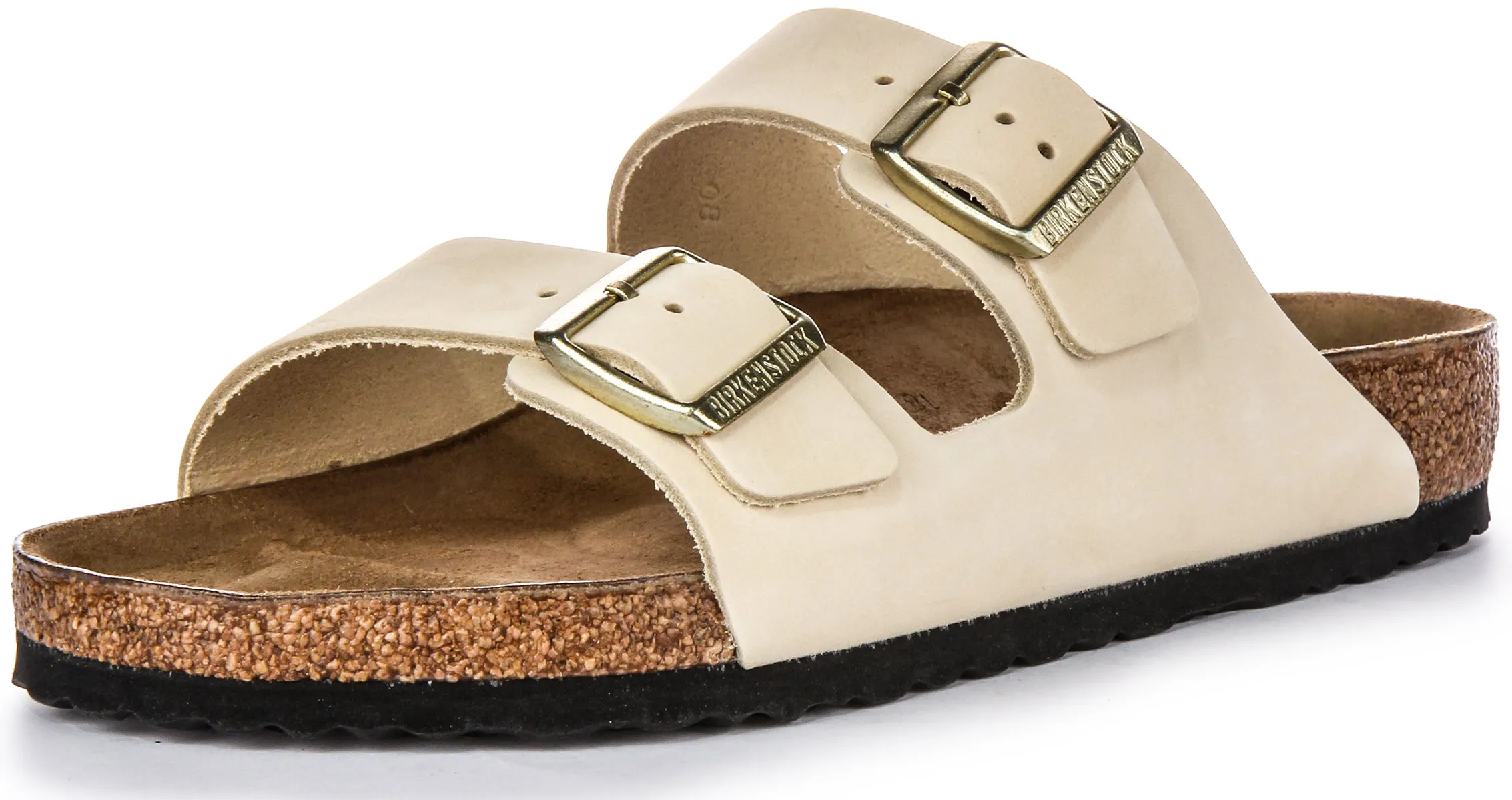 Birkenstock Arizona In Beige | Regular Fit Shoes Birkenstock