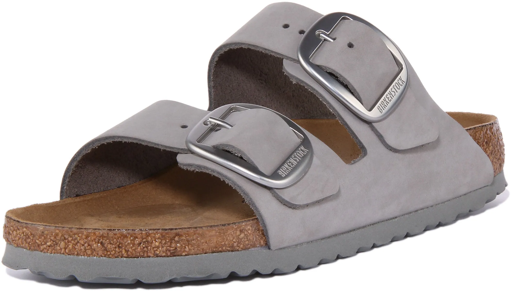Birkenstock Arizona In Grey For Unisex | Narrow Fit Shoes Birkenstock