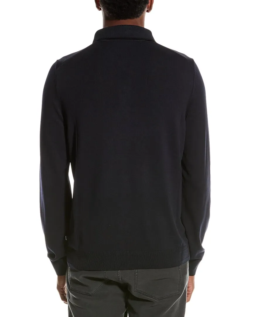 BOSS Hugo Boss Luno 1/4-Zip Polo Sweater
