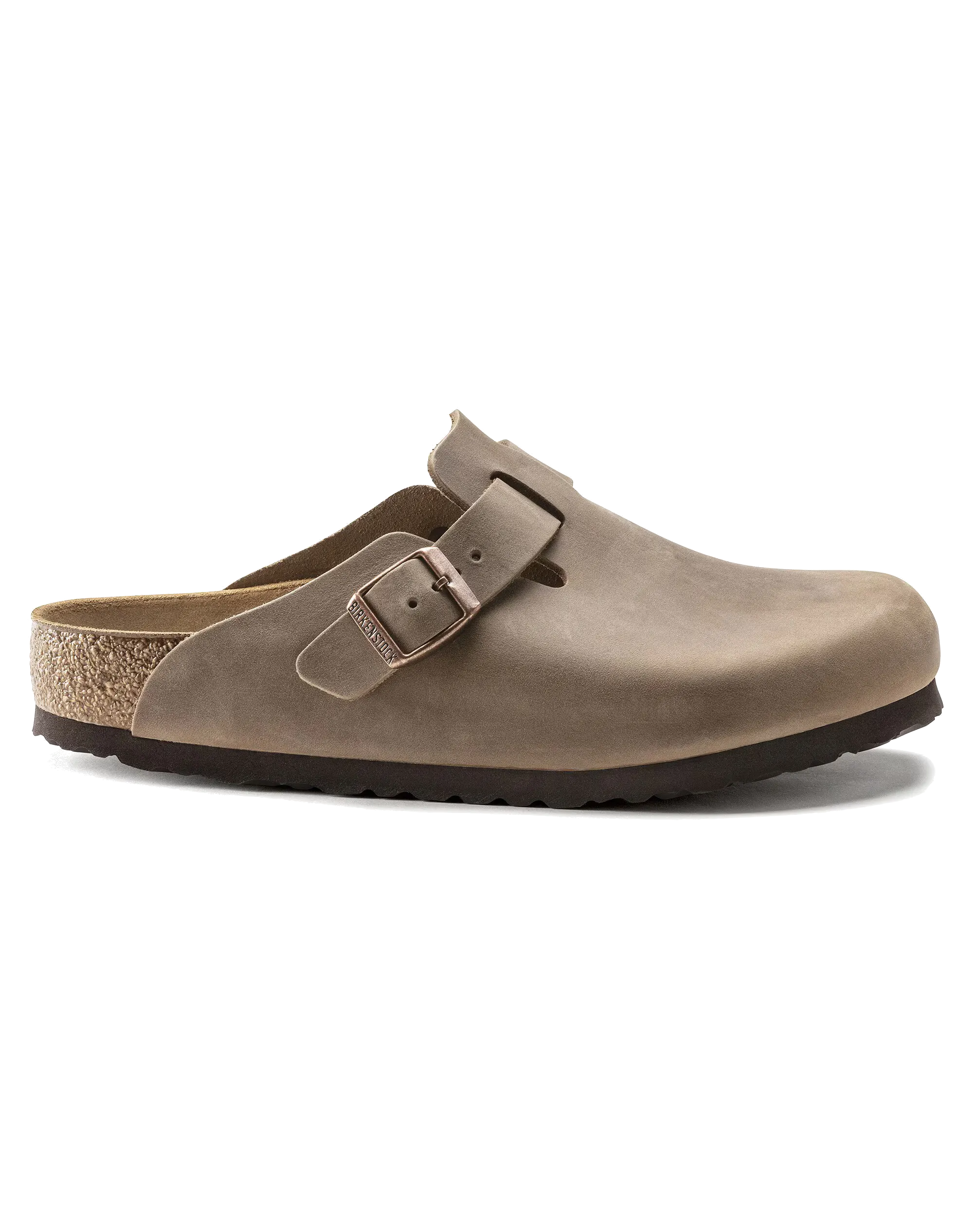 Boston Natural Leather Oiled Sandals in Tobacco Brown