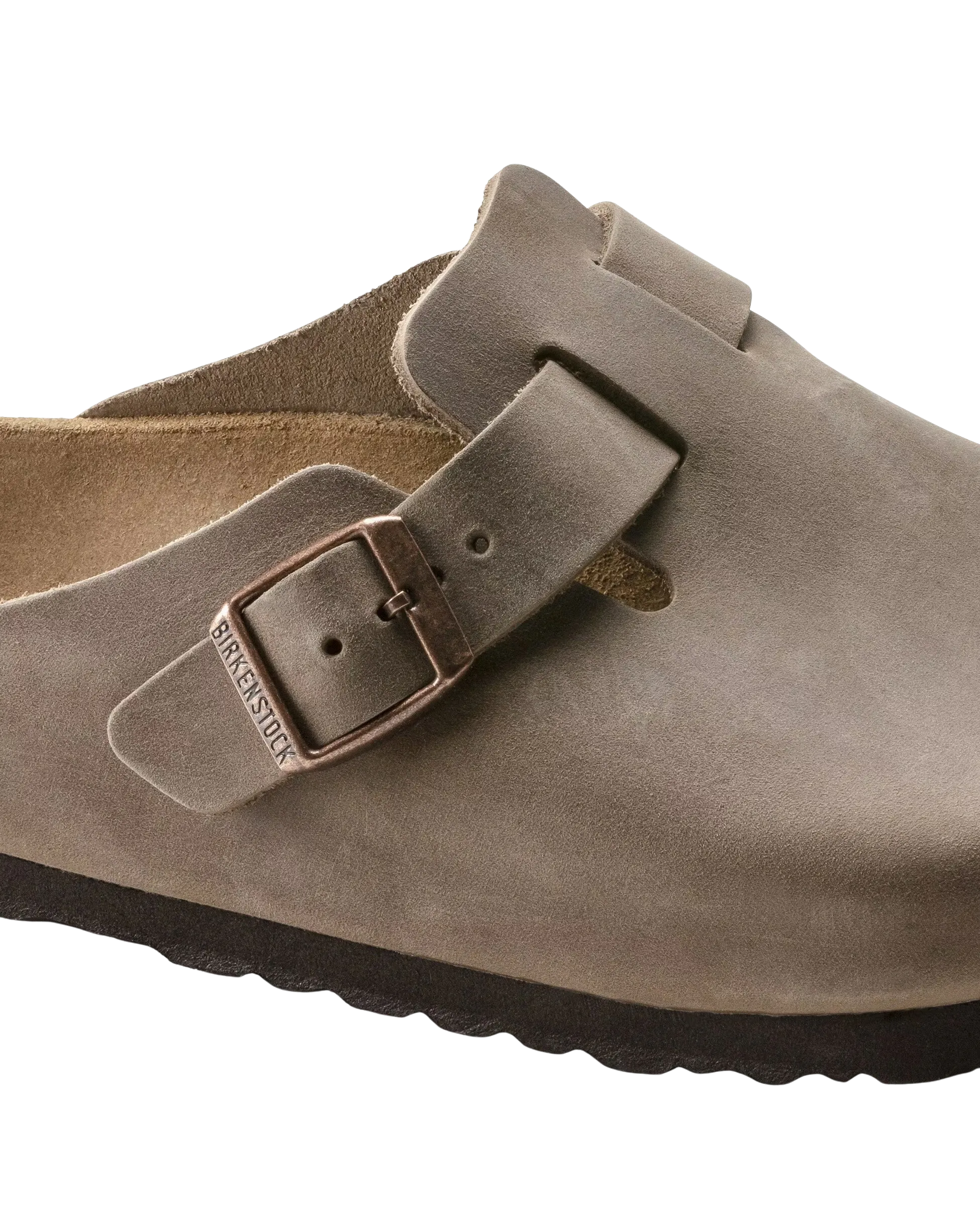Boston Natural Leather Oiled Sandals in Tobacco Brown