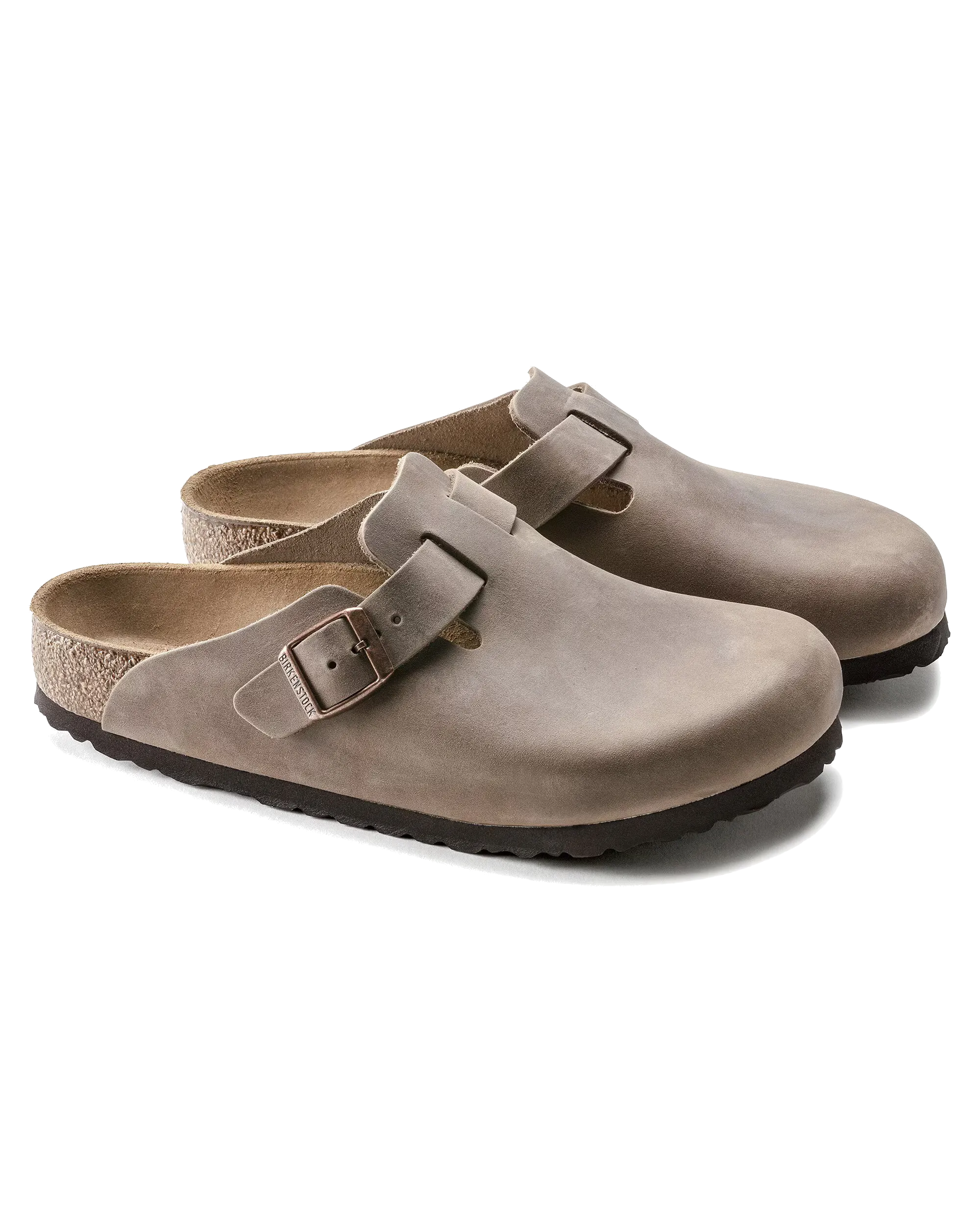 Boston Natural Leather Oiled Sandals in Tobacco Brown