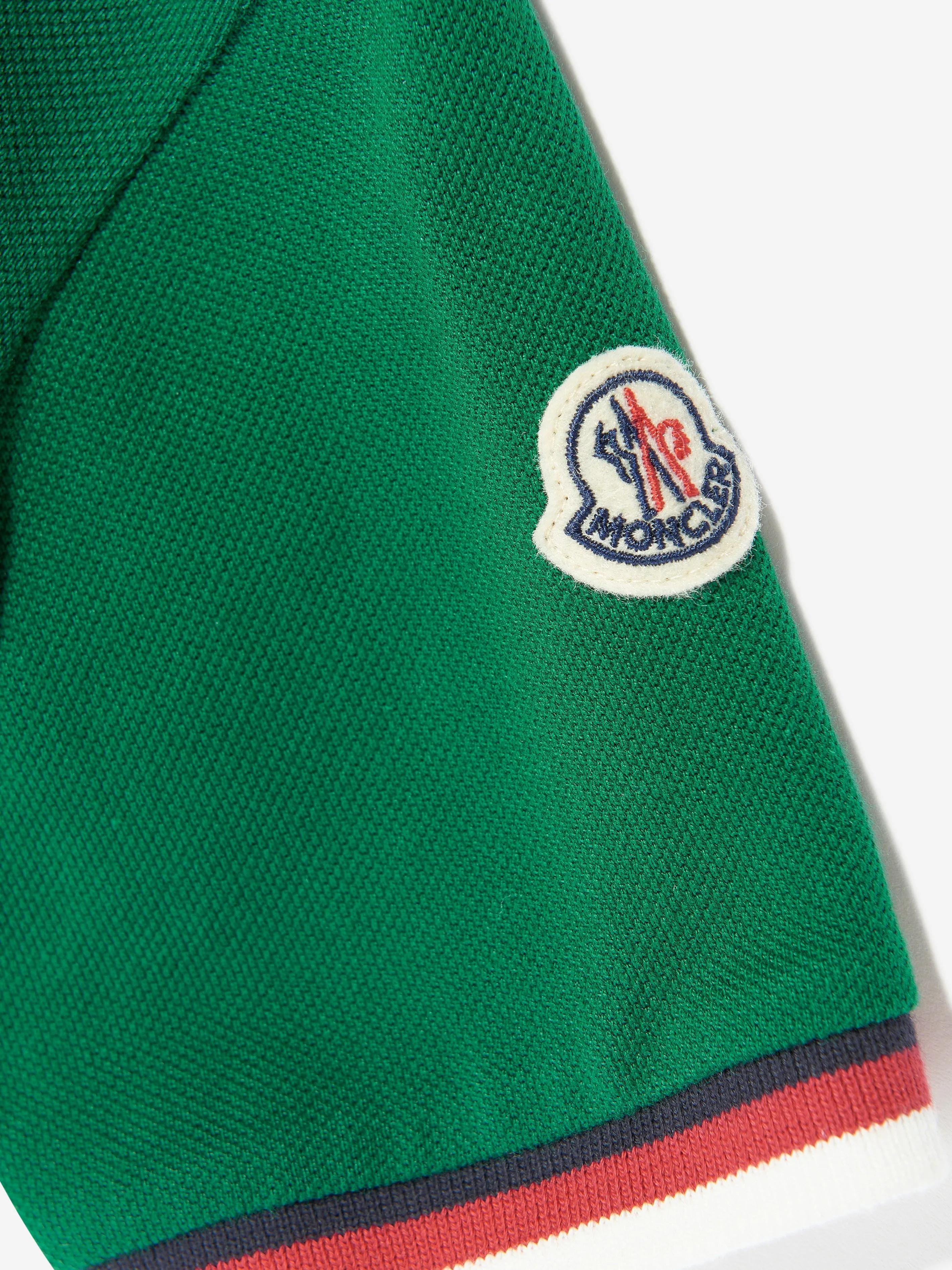 Boys Logo Polo Shirt in Green