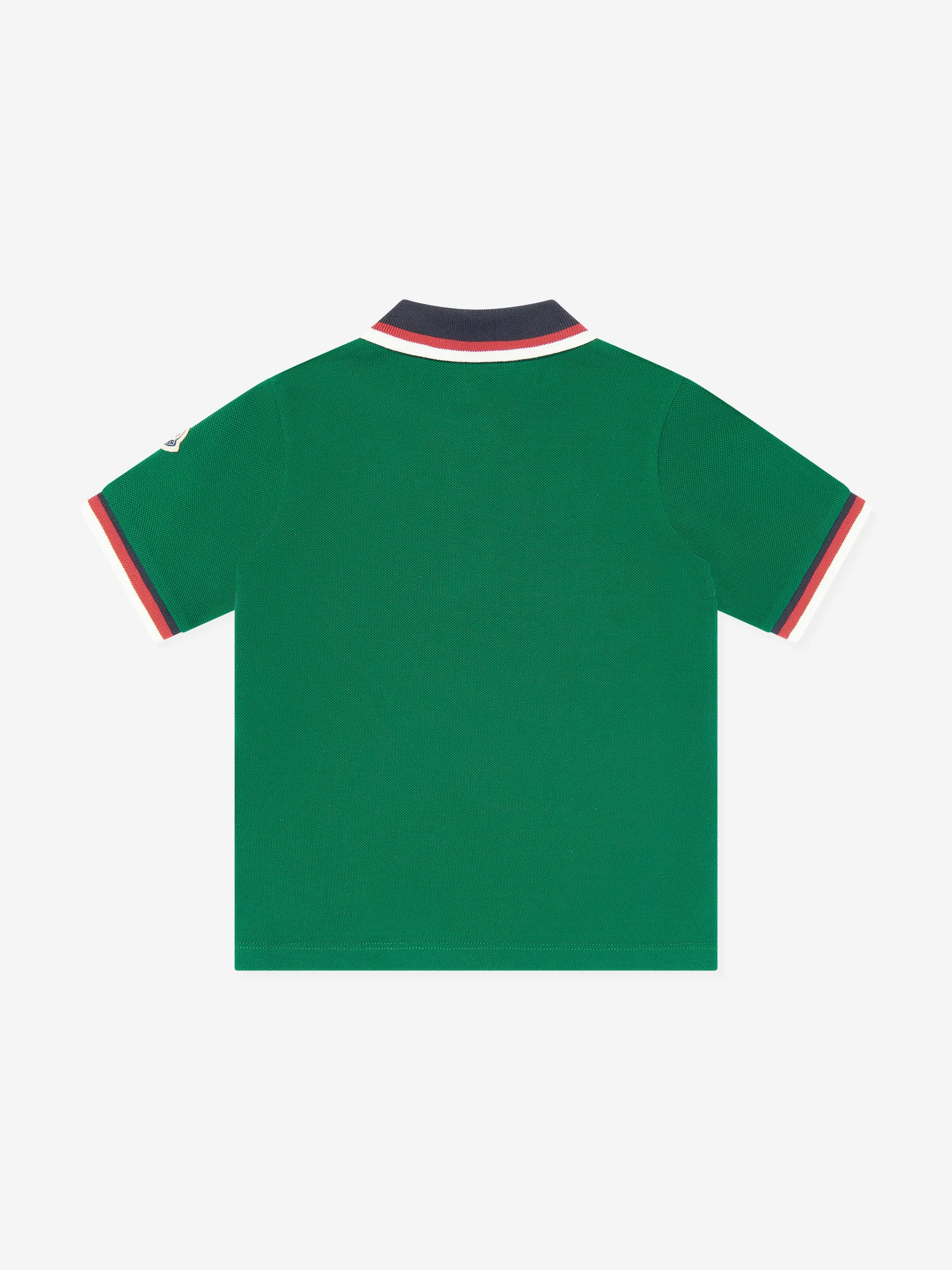 Boys Logo Polo Shirt in Green