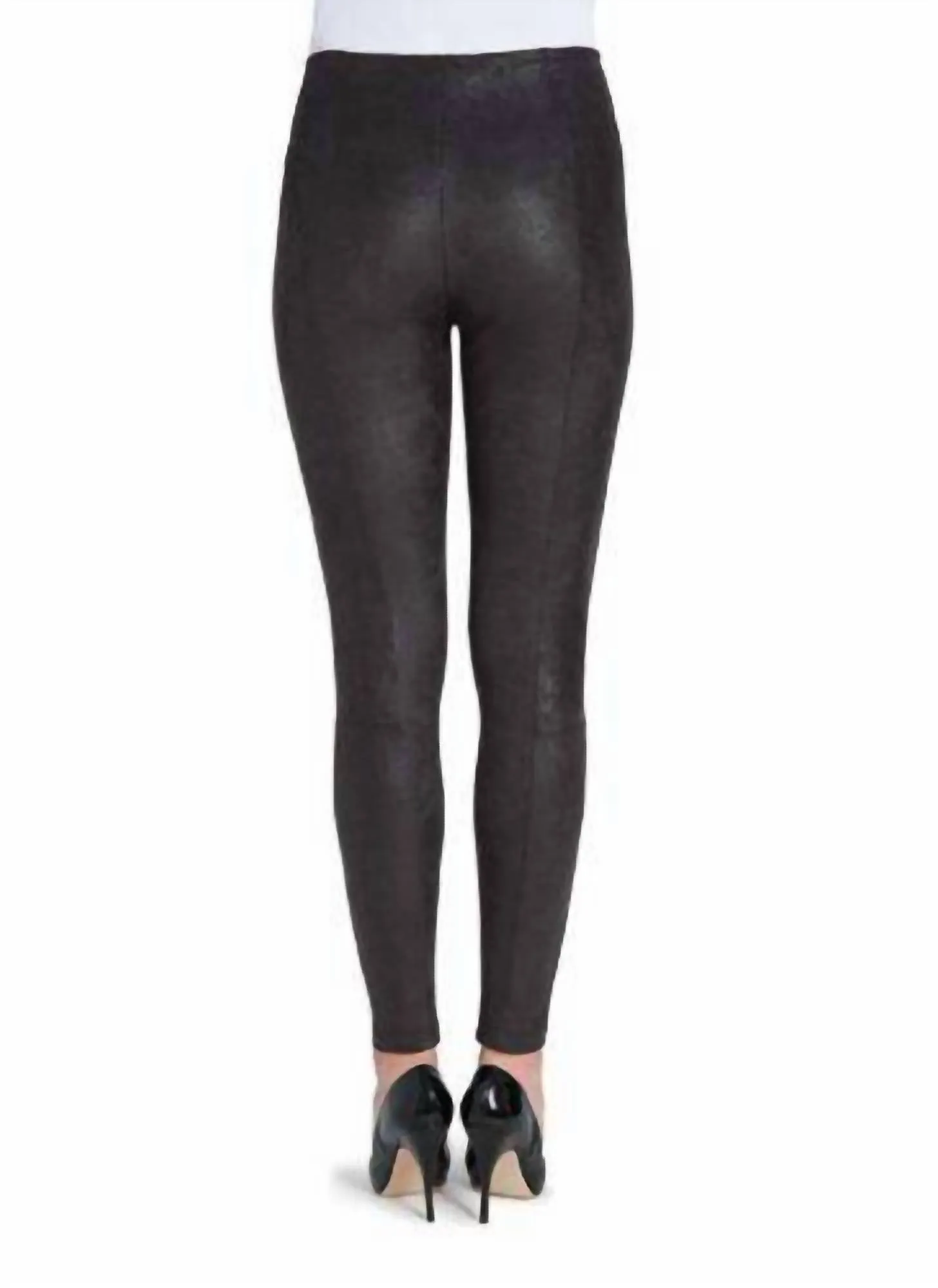 Buff Suede Legging -Xl In Black