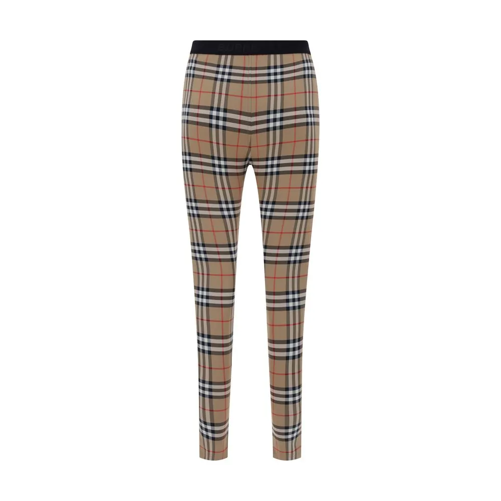 Burberry Archive Check Women's Leggings