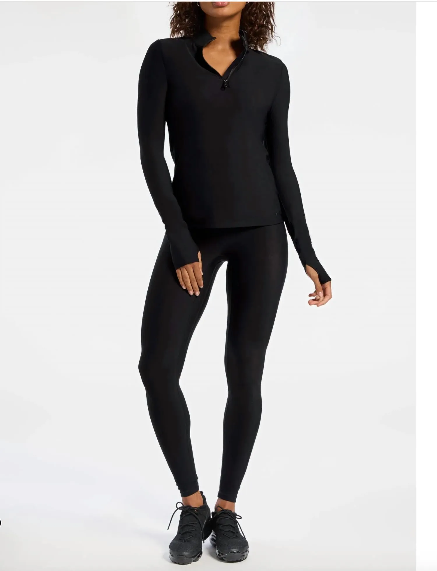 Center Stage Pro Fleece Legging In Black