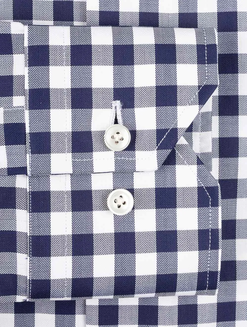 Check Shirt-Navy