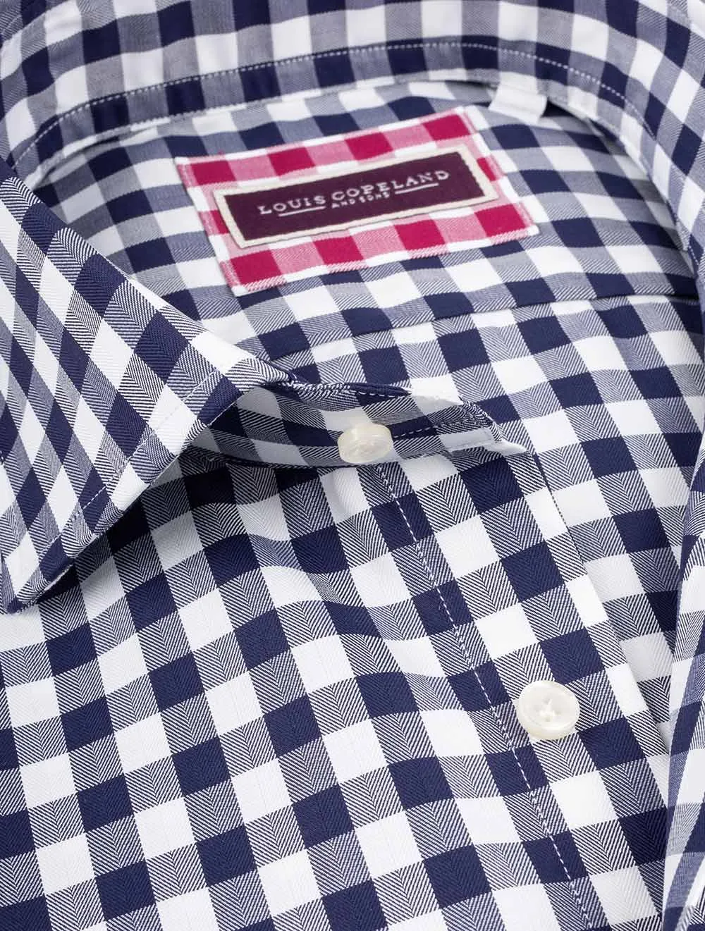 Check Shirt-Navy