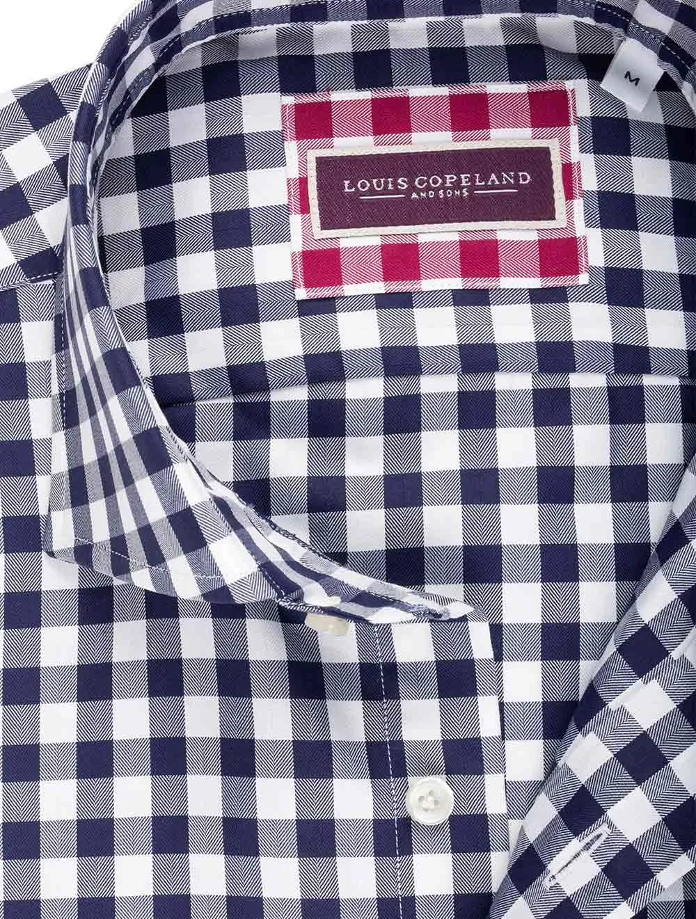 Check Shirt-Navy