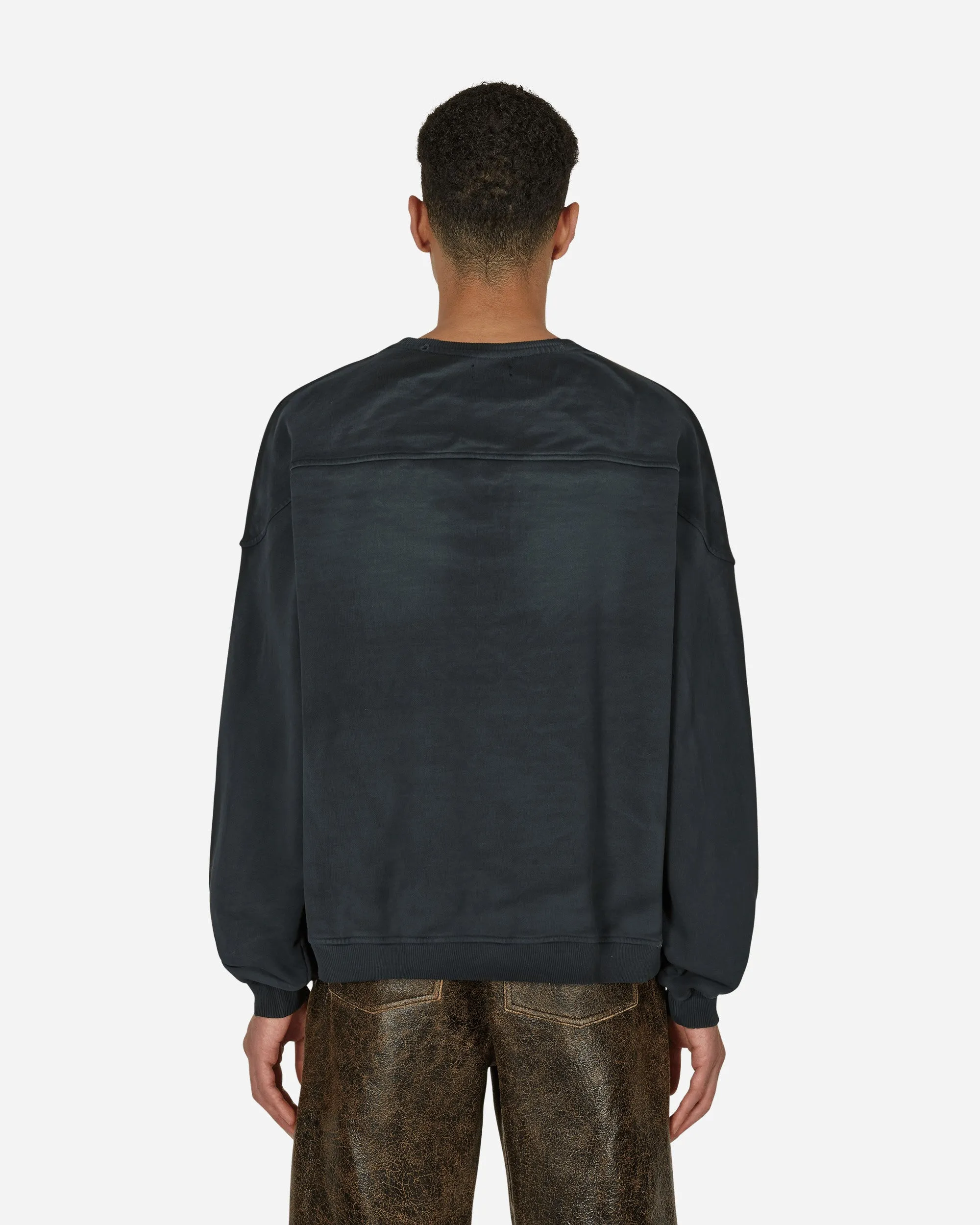 Classic Logo Crewneck Sweatshirt Black