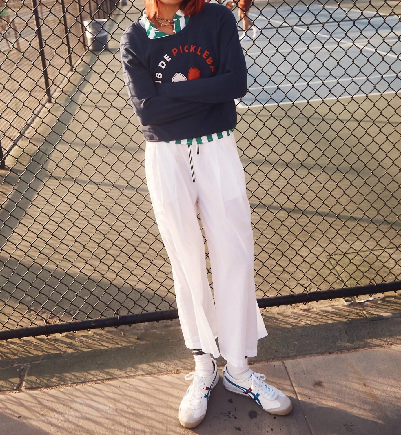 Club Pickleball Sweatshirt In Navy