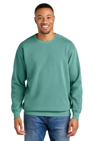 Comfort Colors Mens Crewneck Sweatshirt - Seafoam Green