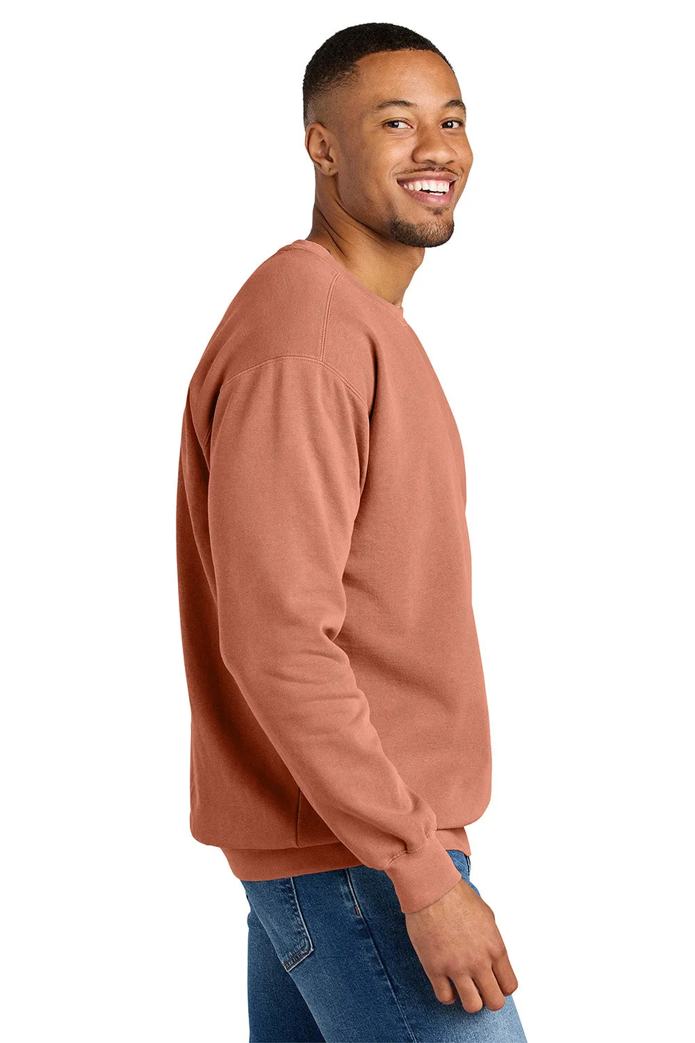 Comfort Colors Mens Crewneck Sweatshirt - Terracotta
