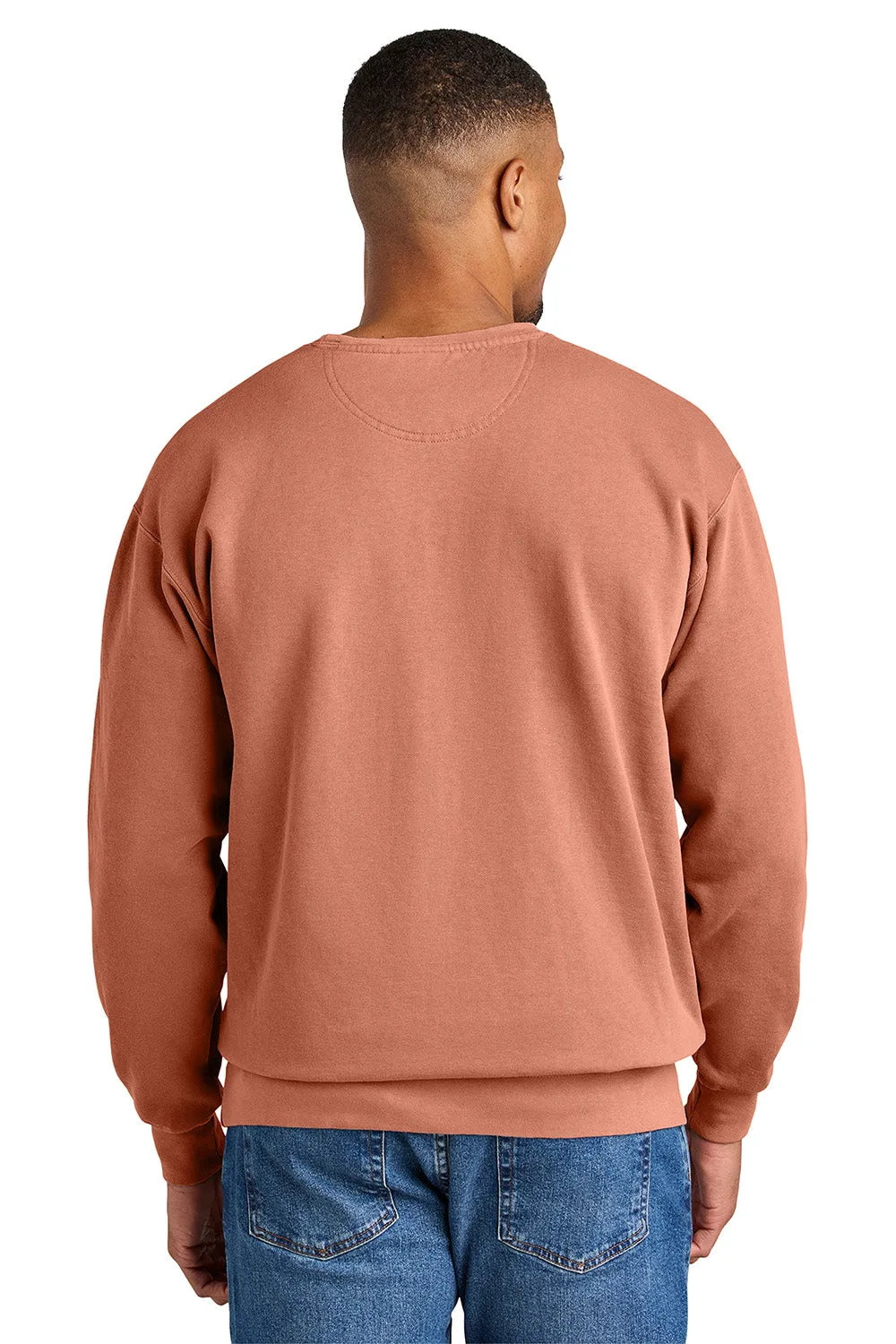 Comfort Colors Mens Crewneck Sweatshirt - Terracotta