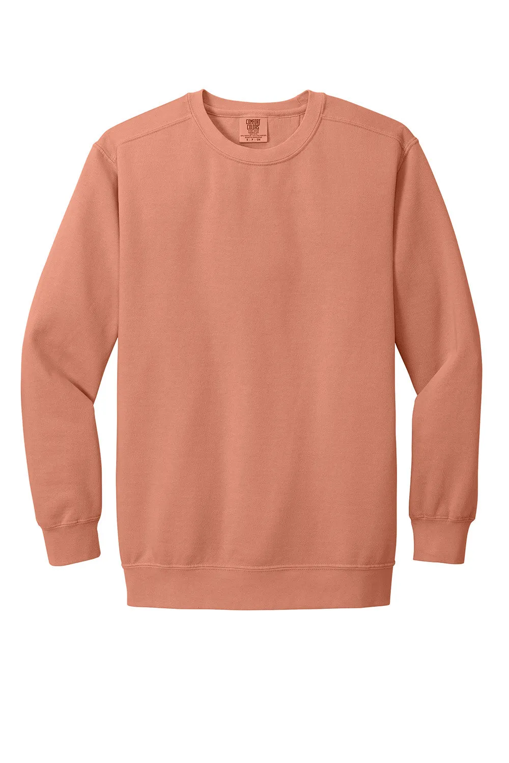 Comfort Colors Mens Crewneck Sweatshirt - Terracotta