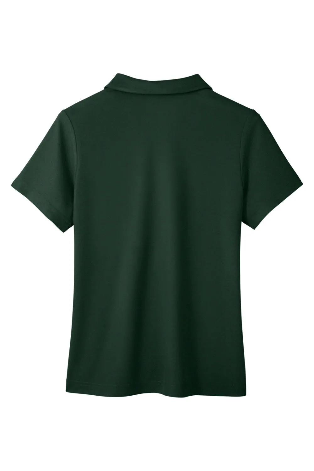 Core 365 Womens Fusion ChromaSoft Performance Moisture Wicking Pique Short Sleeve Polo Shirt - Forest Green