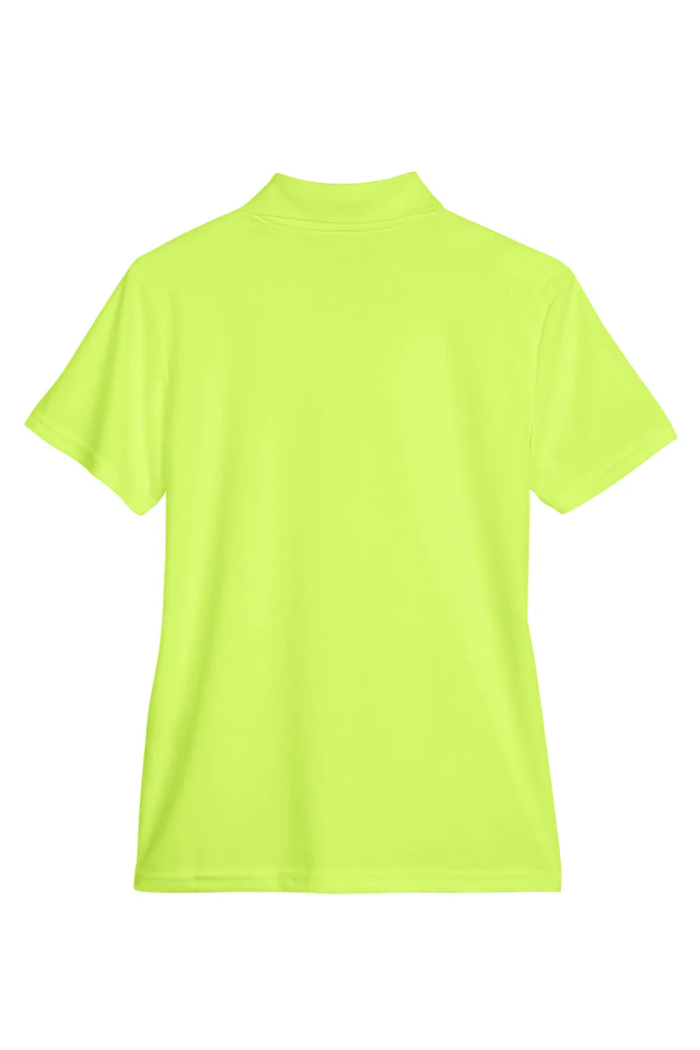 Core 365 Womens Origin Performance Moisture Wicking Short Sleeve Polo Shirt - Safety Yellow