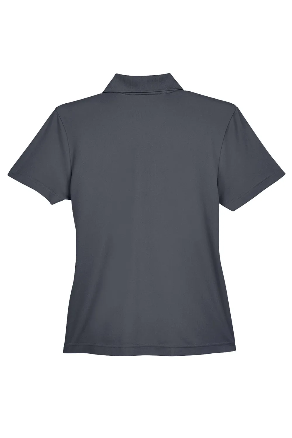Core 365 Womens Origin Performance Moisture Wicking Short Sleeve Polo Shirt w/ Pocket - Carbon Grey
