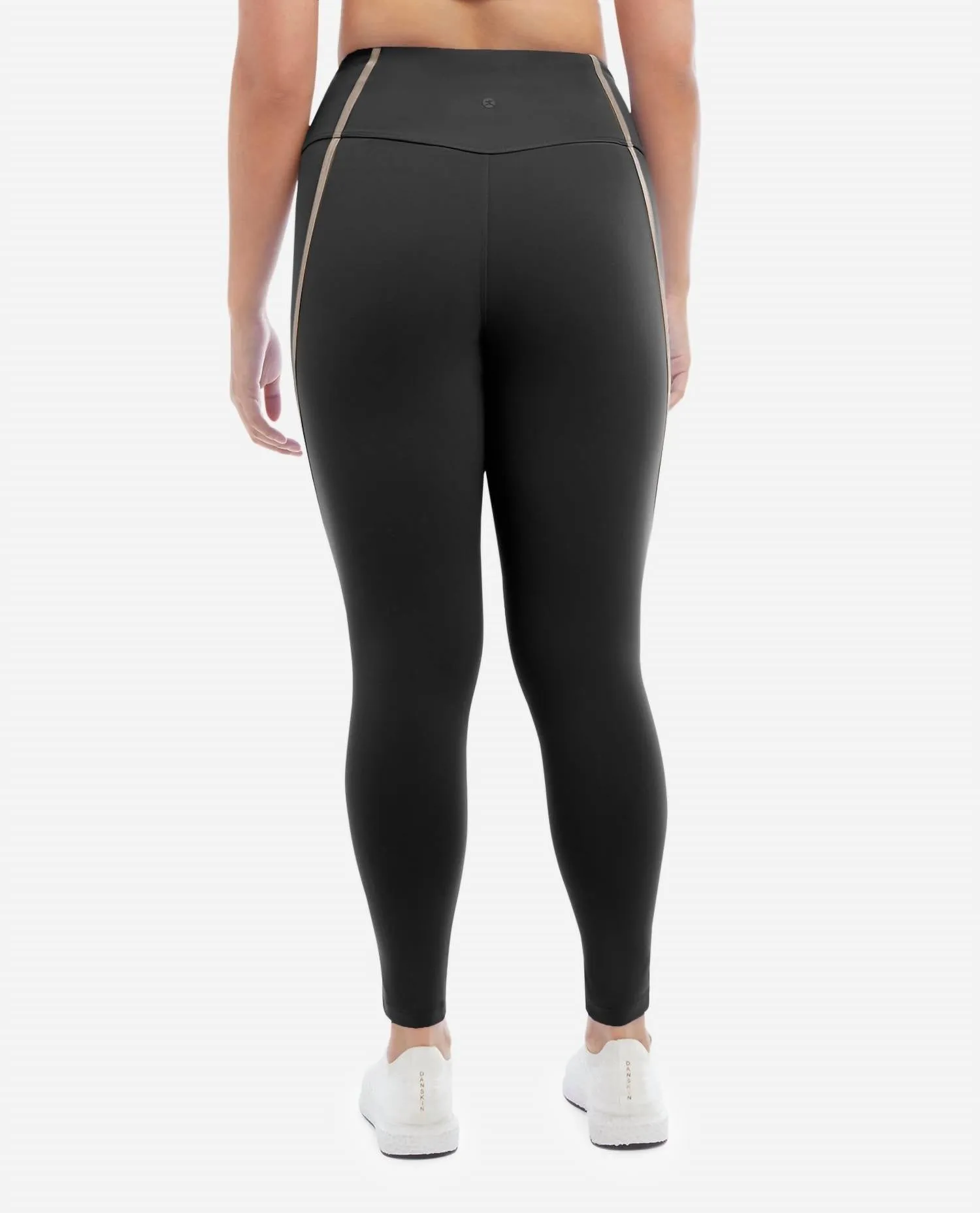 Corset 7/8 Leggings Supersculpt Waistband In Black Salt
